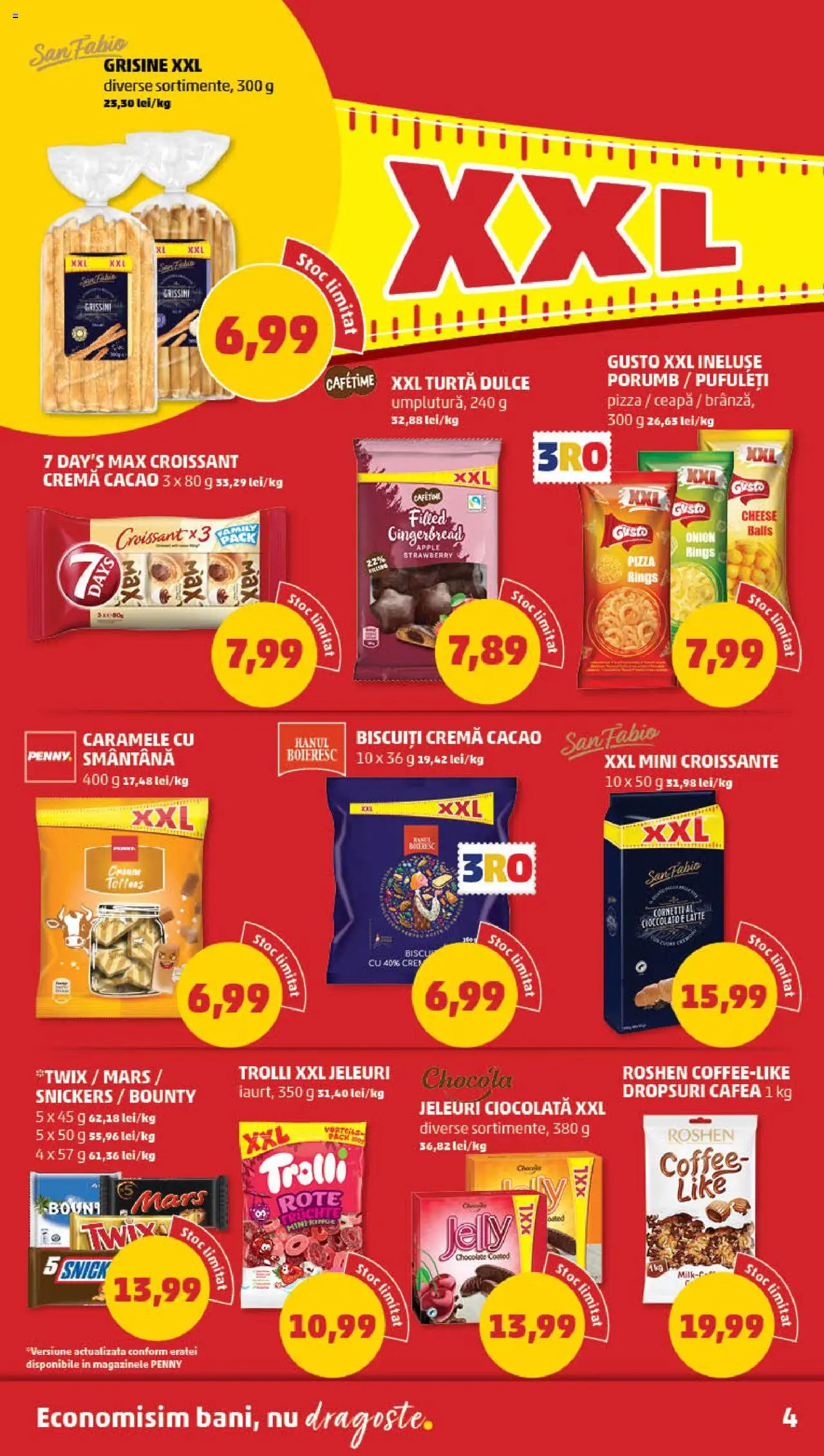 Catalog PENNY Market 13 - 18 August 2025 | Pagina 4 | Produse: Apple, Pizza, Ceapă, Caramele