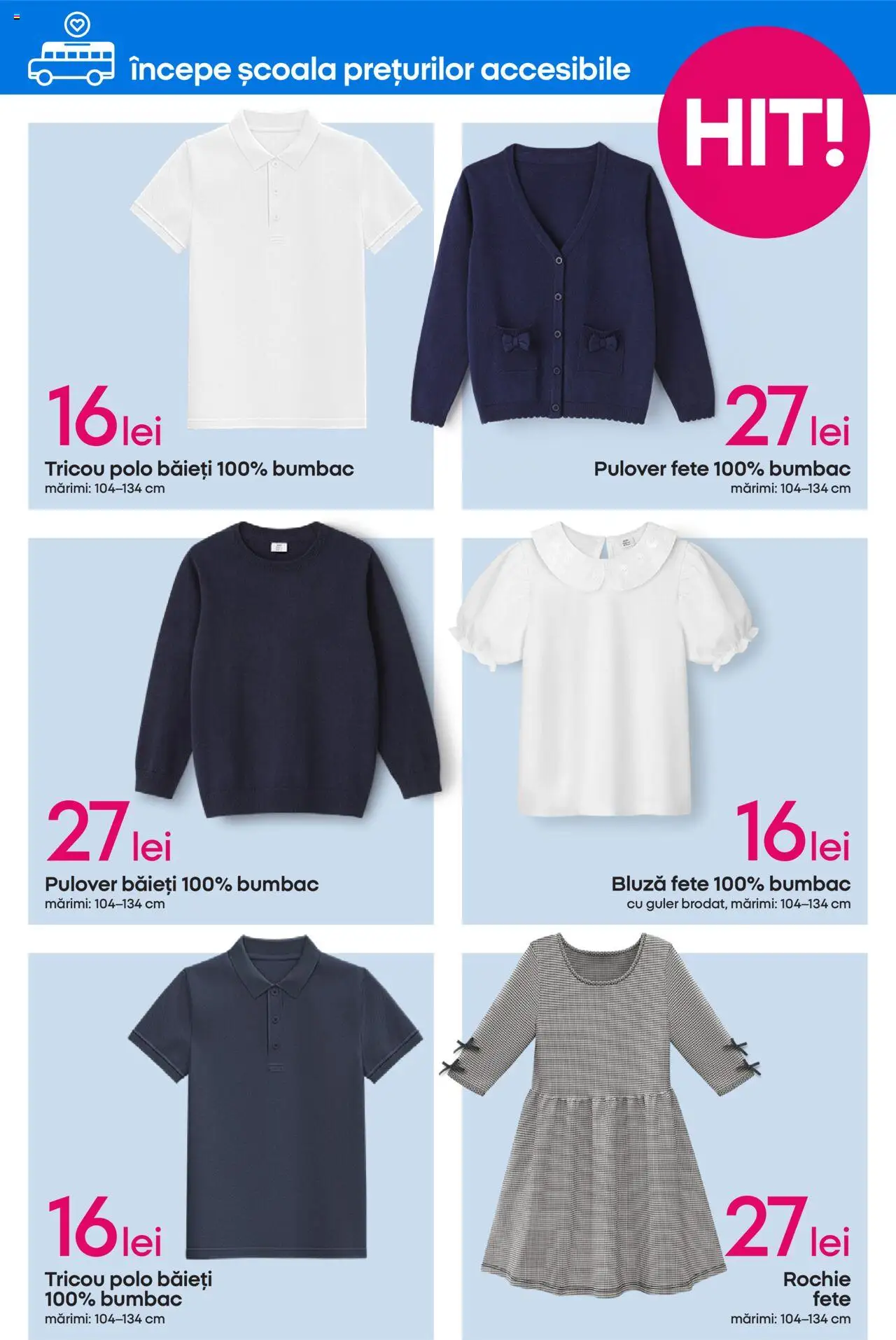 Catalog Pepco 14 - 26 August 2025 | Pagina 9 | Produse: Rochie, Tricou, Bluză, Pulover