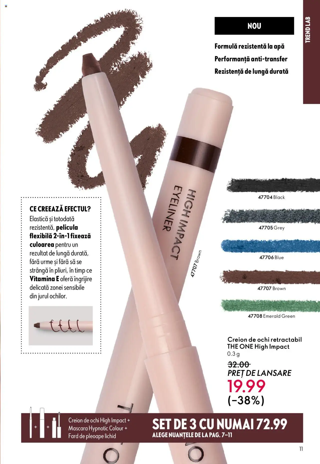 Catalog Oriflame 10 - 29 Septembrie 2025 | Pagina 11 | Produse: Fard de pleoape, Creion de ochi, Peluş Köpek Yatağı, Apă