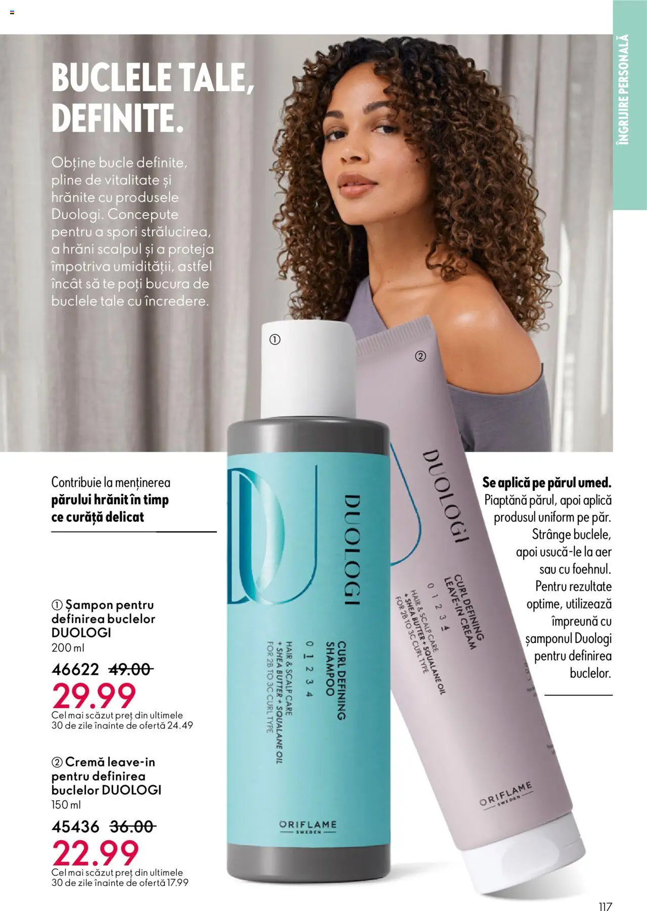 Catalog Oriflame 10 - 29 Septembrie 2025 | Pagina 117 | Produse: Șampon, Cremă