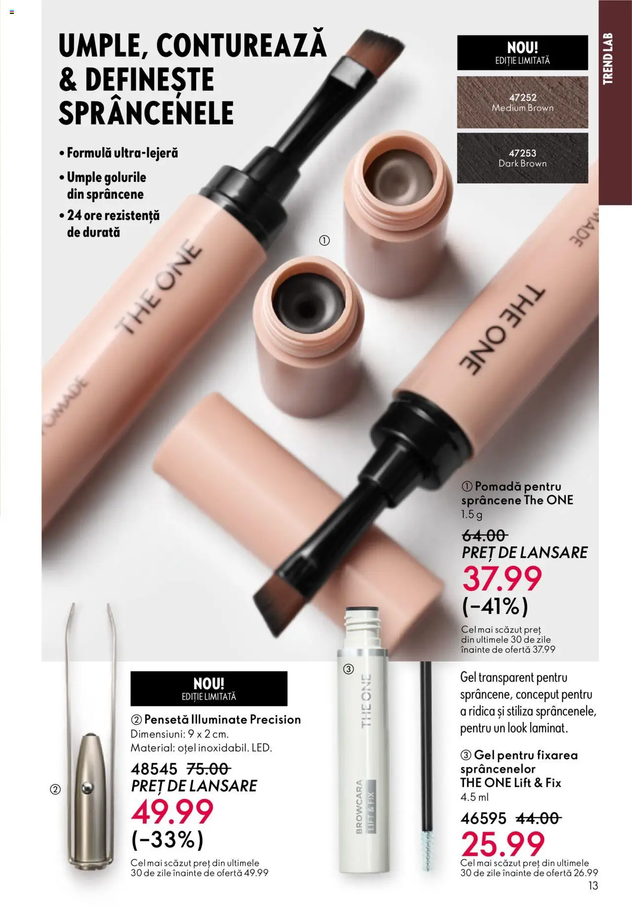 Catalog Oriflame 10 - 29 Septembrie 2025 | Pagina 13 | Produse: Pensetă