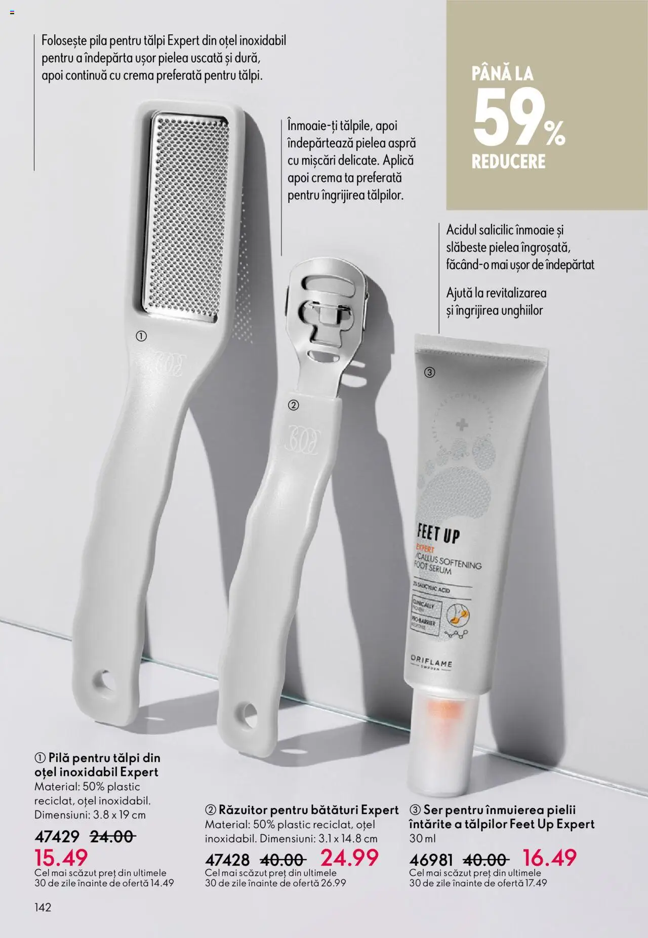 Catalog Oriflame 10 - 29 Septembrie 2025 | Pagina 142 | Produse: Serum, Cremă