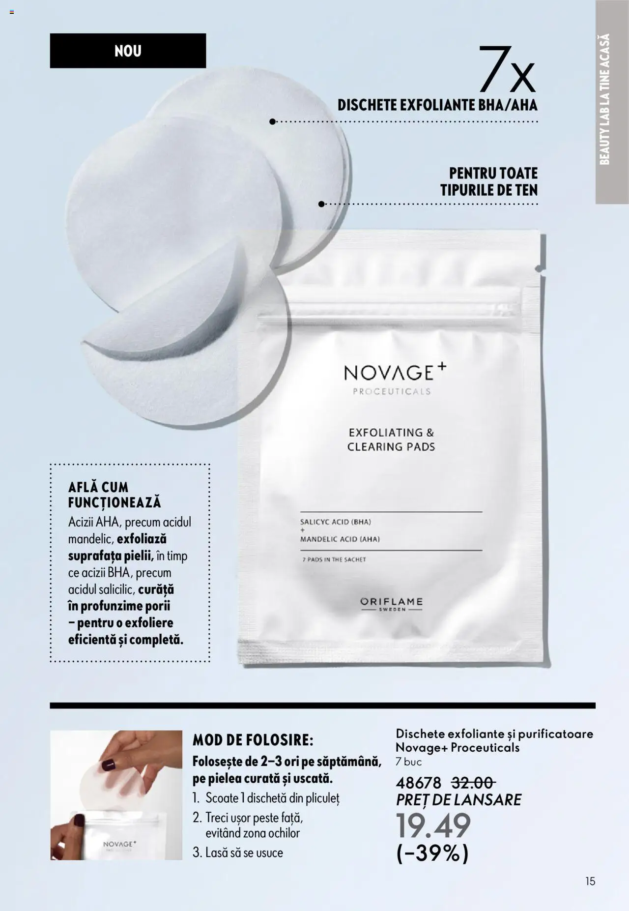 Catalog Oriflame 10 - 29 Septembrie 2025 | Pagina 15 | Produse: Pește