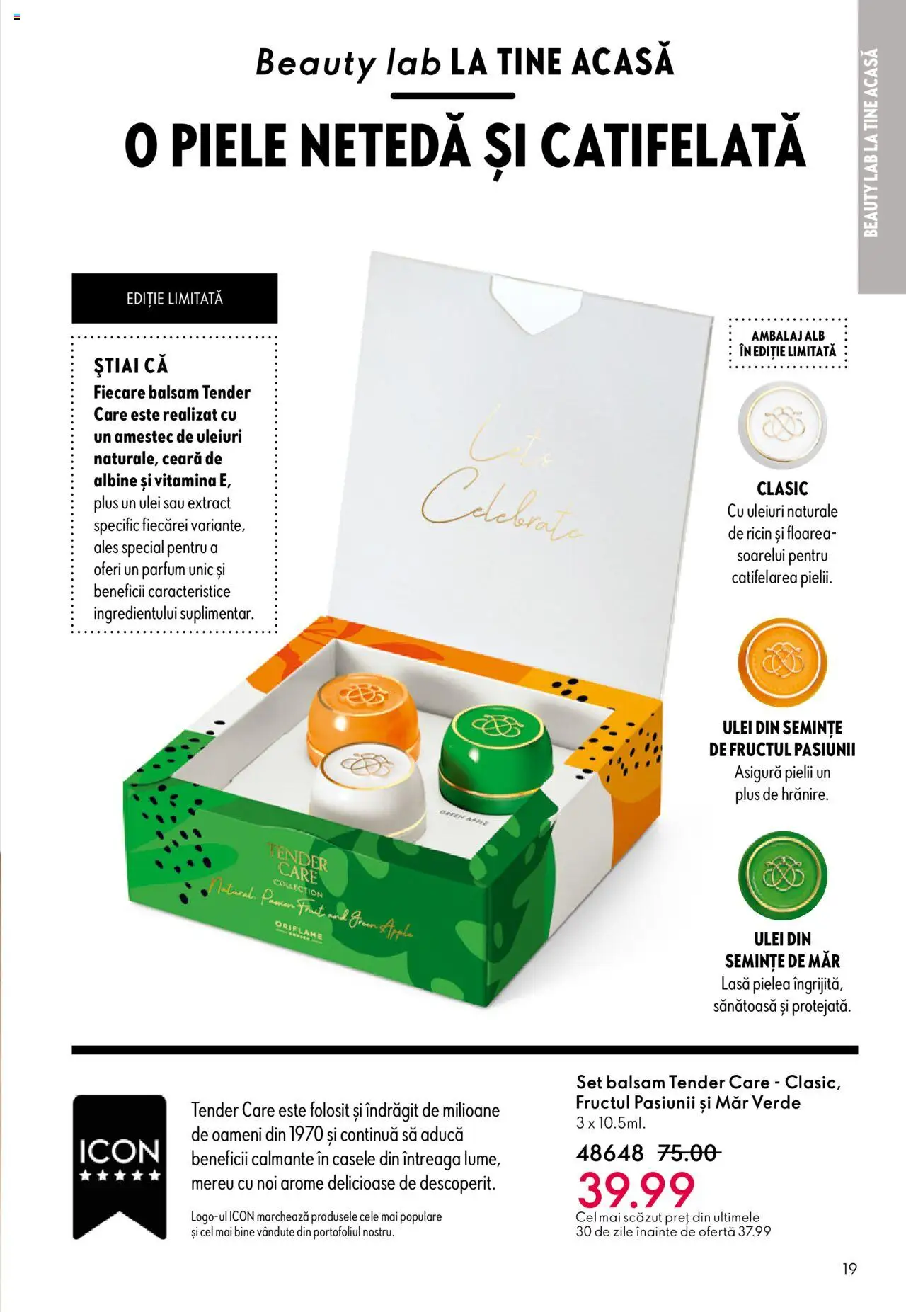 Catalog Oriflame 10 - 29 Septembrie 2025 | Pagina 19 | Produse: Semințe, Balsam, Apple, Ulei