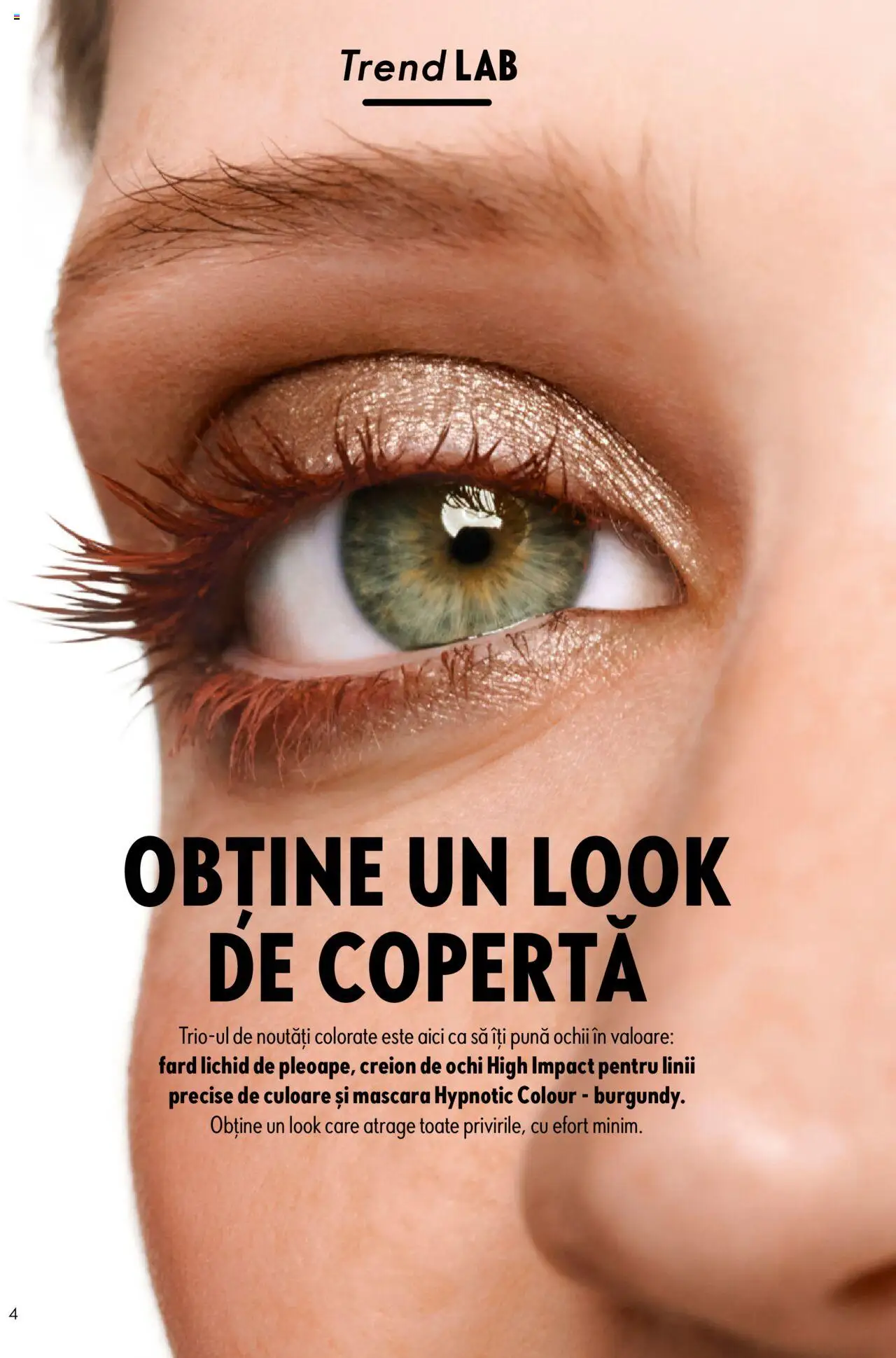 Catalog Oriflame 10 - 29 Septembrie 2025 | Pagina 4 | Produse: Mascara, Creion de ochi, Peluş Köpek Yatağı