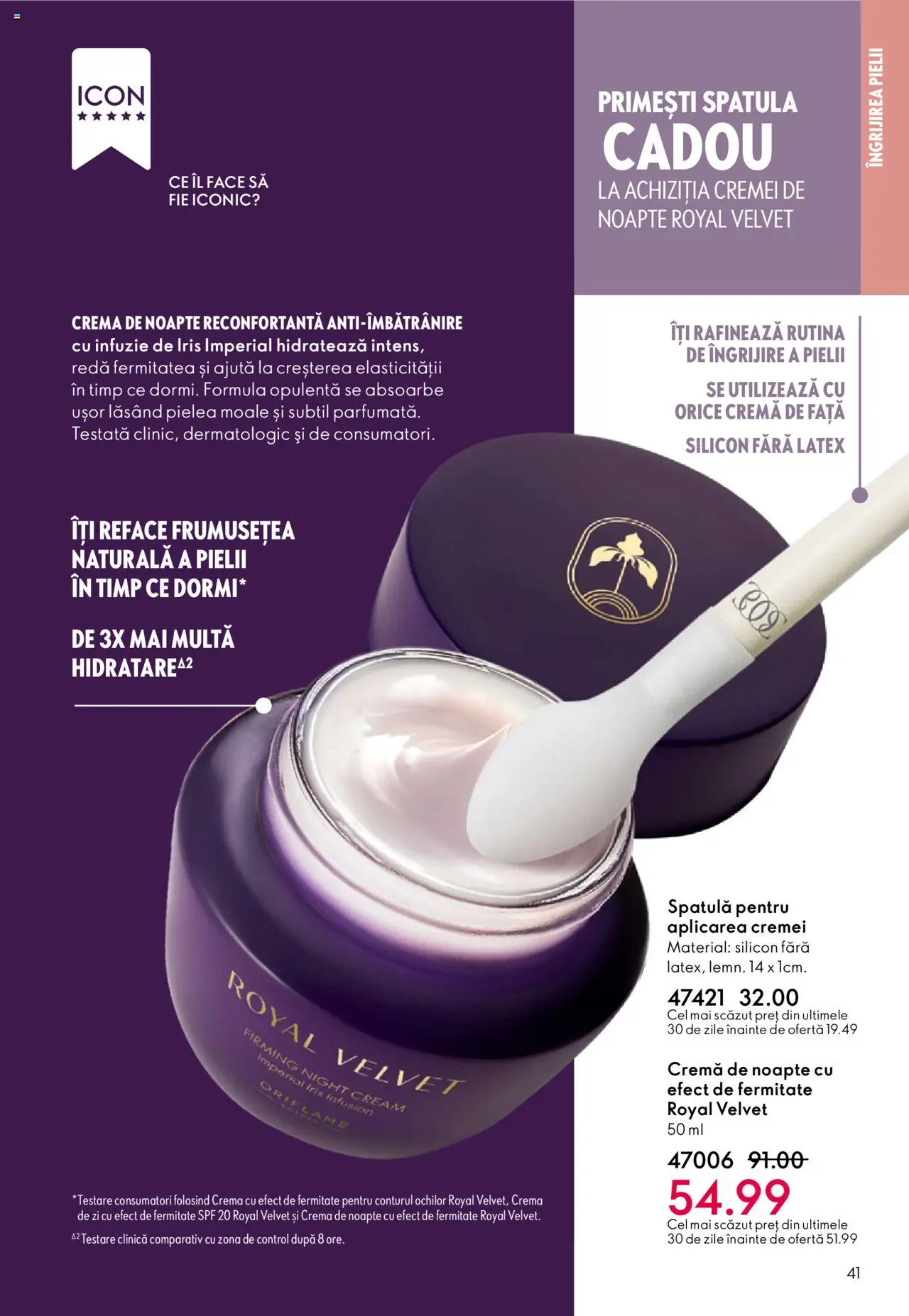 Catalog Oriflame 10 - 29 Septembrie 2025 | Pagina 41 | Produse: Cremă de zi, Cremă de noapte, Cremă