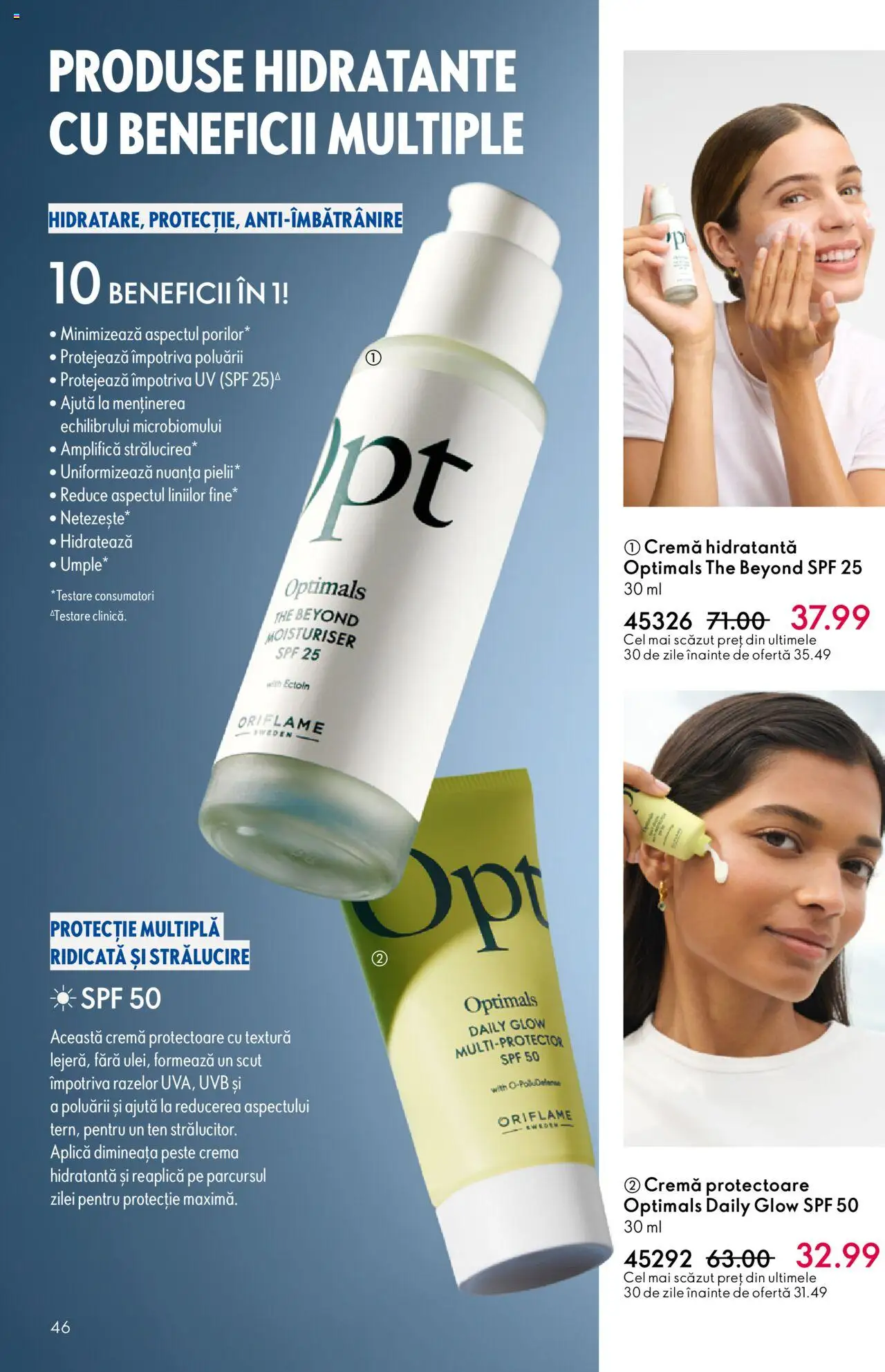 Catalog Oriflame 10 - 29 Septembrie 2025 | Pagina 46 | Produse: Arapsaçı, Cremă, Pește