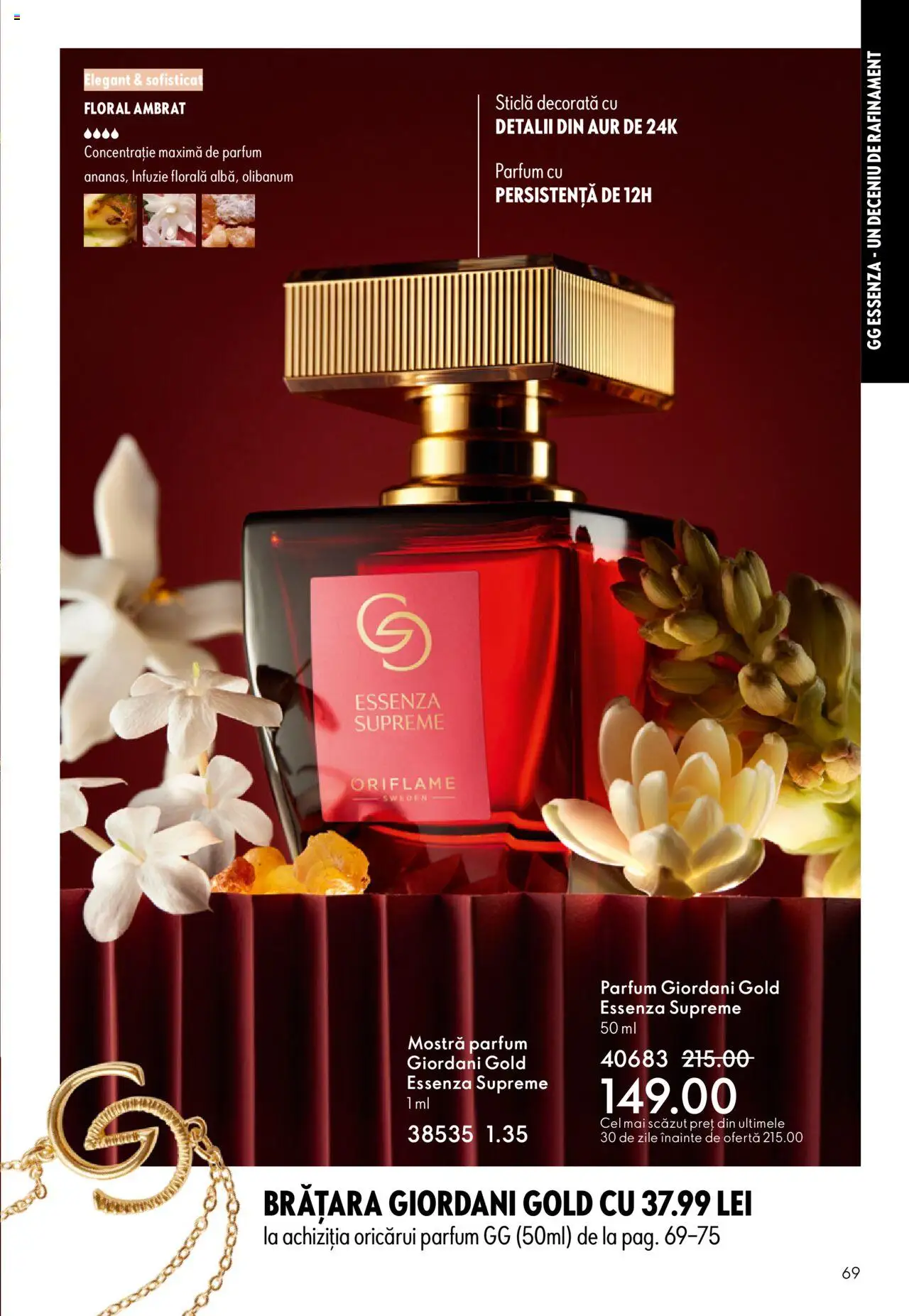 Catalog Oriflame 10 - 29 Septembrie 2025 | Pagina 69 | Produse: Brățară, Parfum