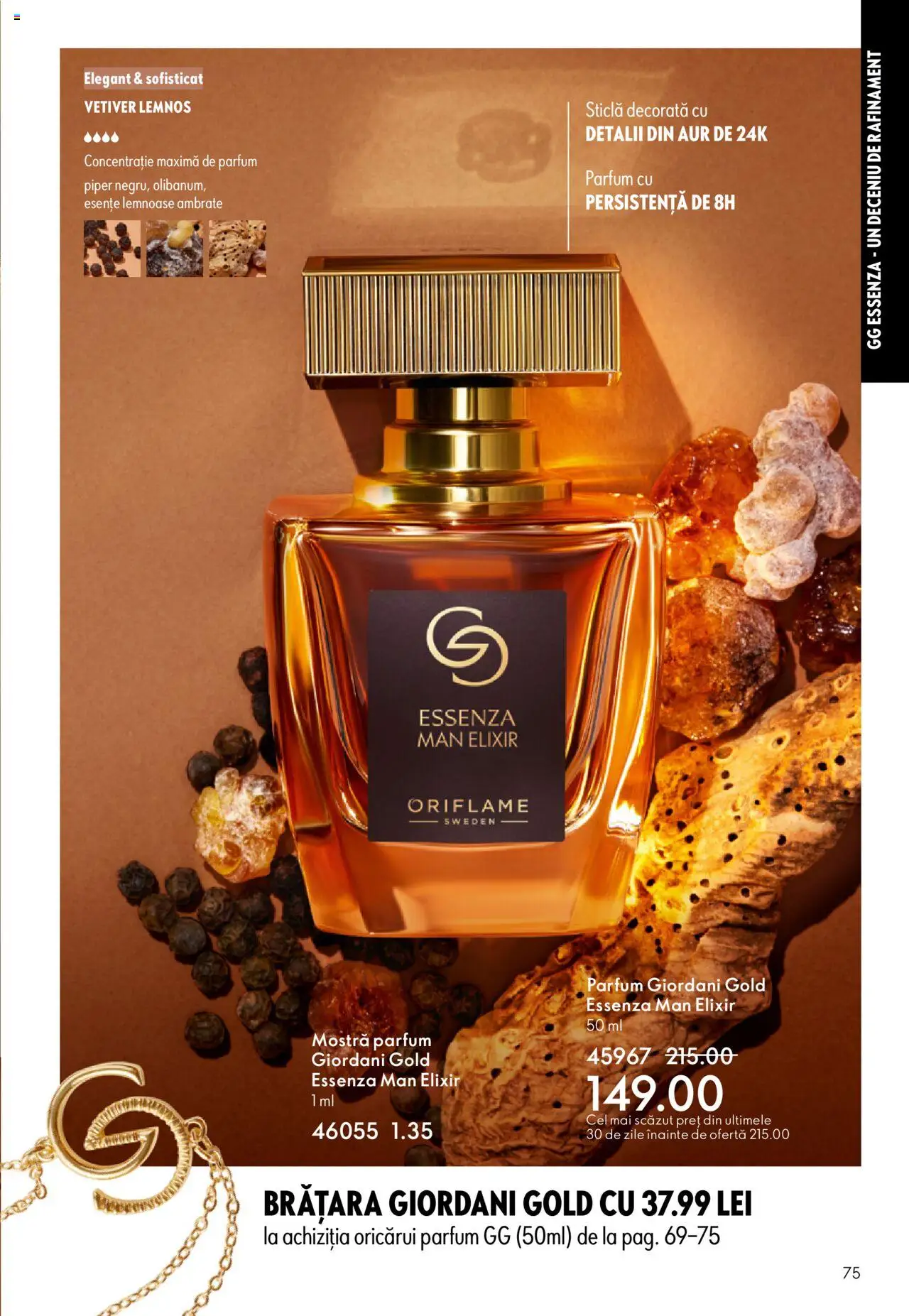 Catalog Oriflame 10 - 29 Septembrie 2025 | Pagina 75 | Produse: Elixir, Brățară, Parfum, Piper