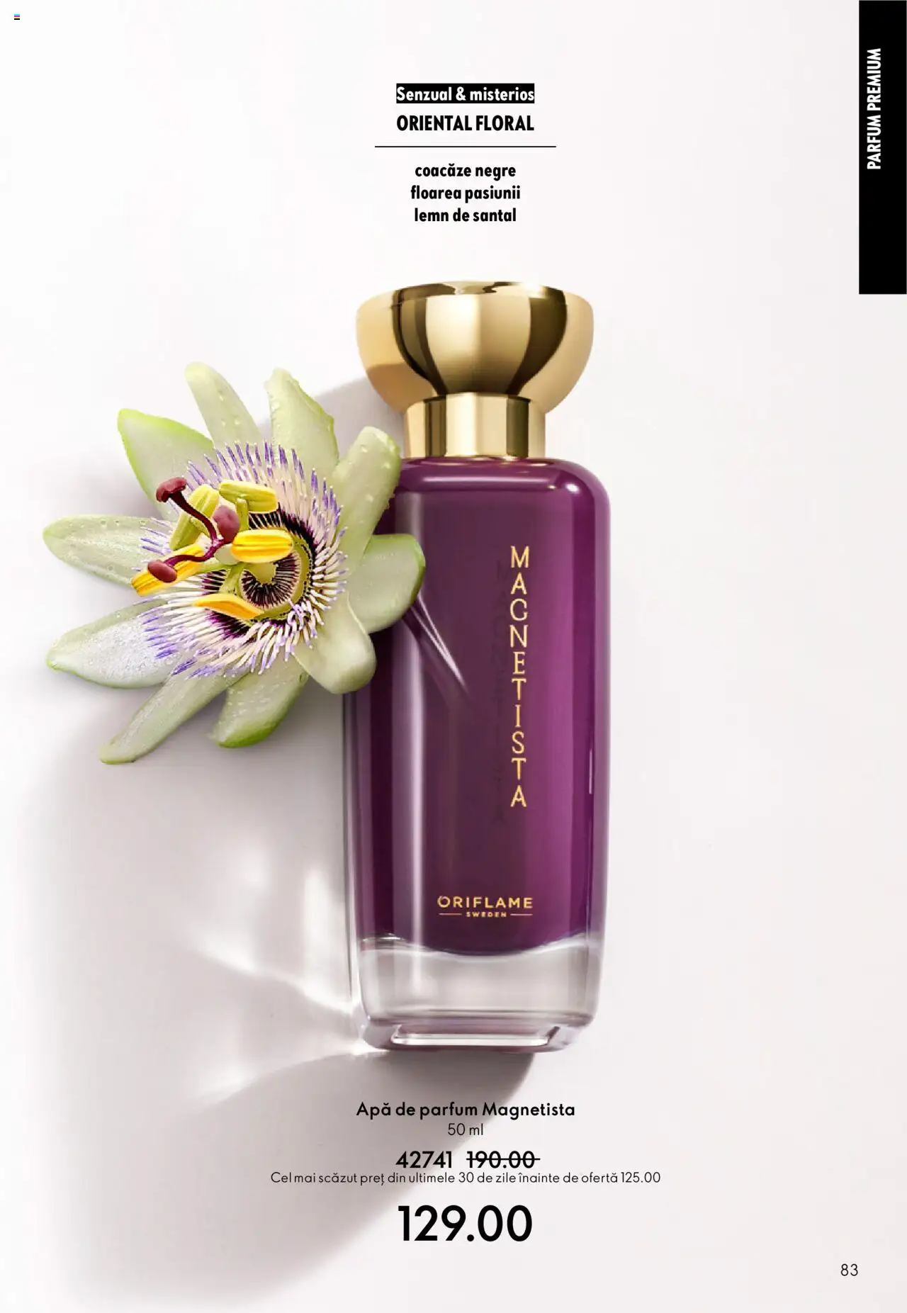 Catalog Oriflame 10 - 29 Septembrie 2025 | Pagina 83 | Produse: Apă de parfum, Parfum, Apă