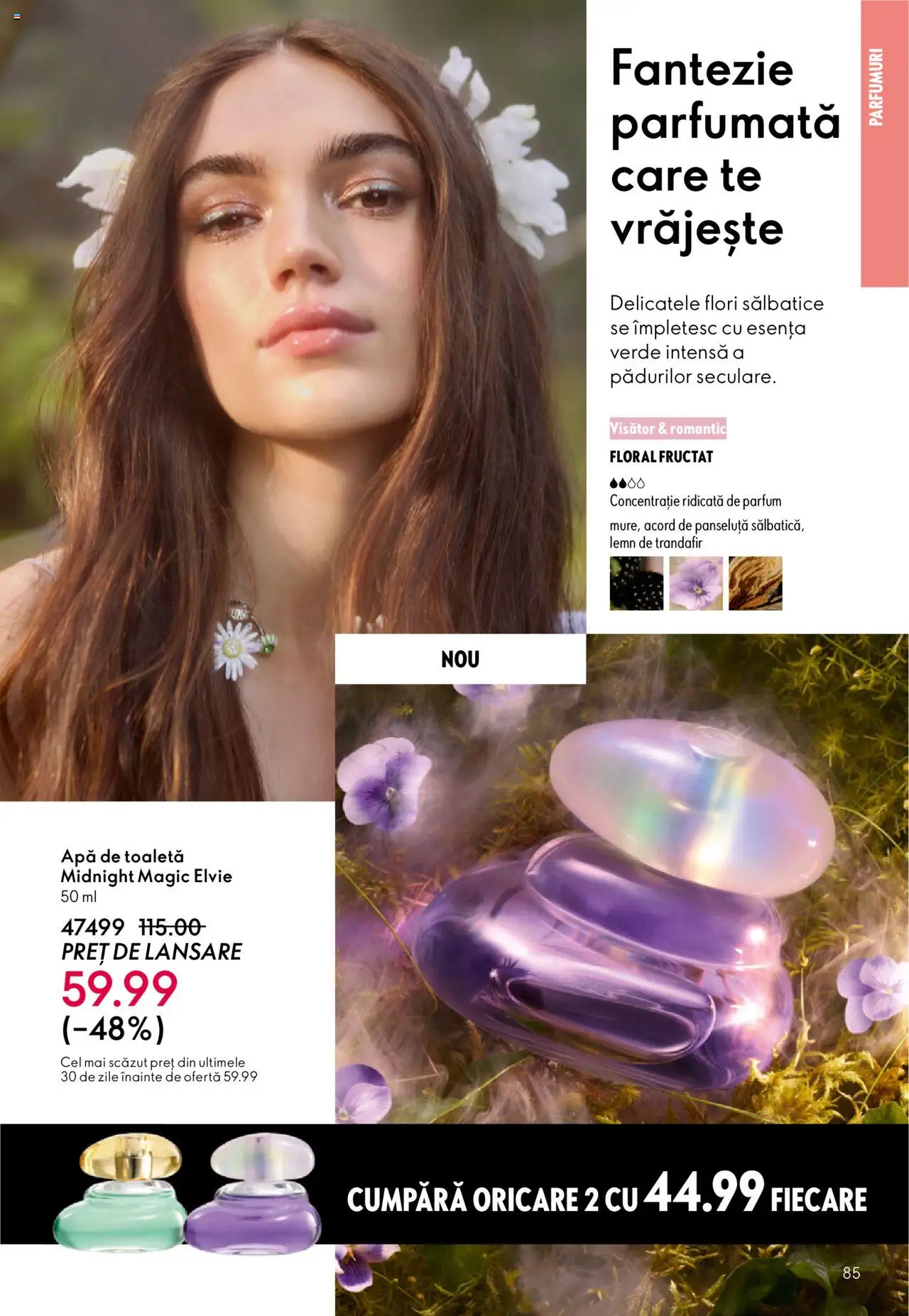 Catalog Oriflame 10 - 29 Septembrie 2025 | Pagina 85 | Produse: Trandafir, Toaletă, Parfum, Apă de toaletă