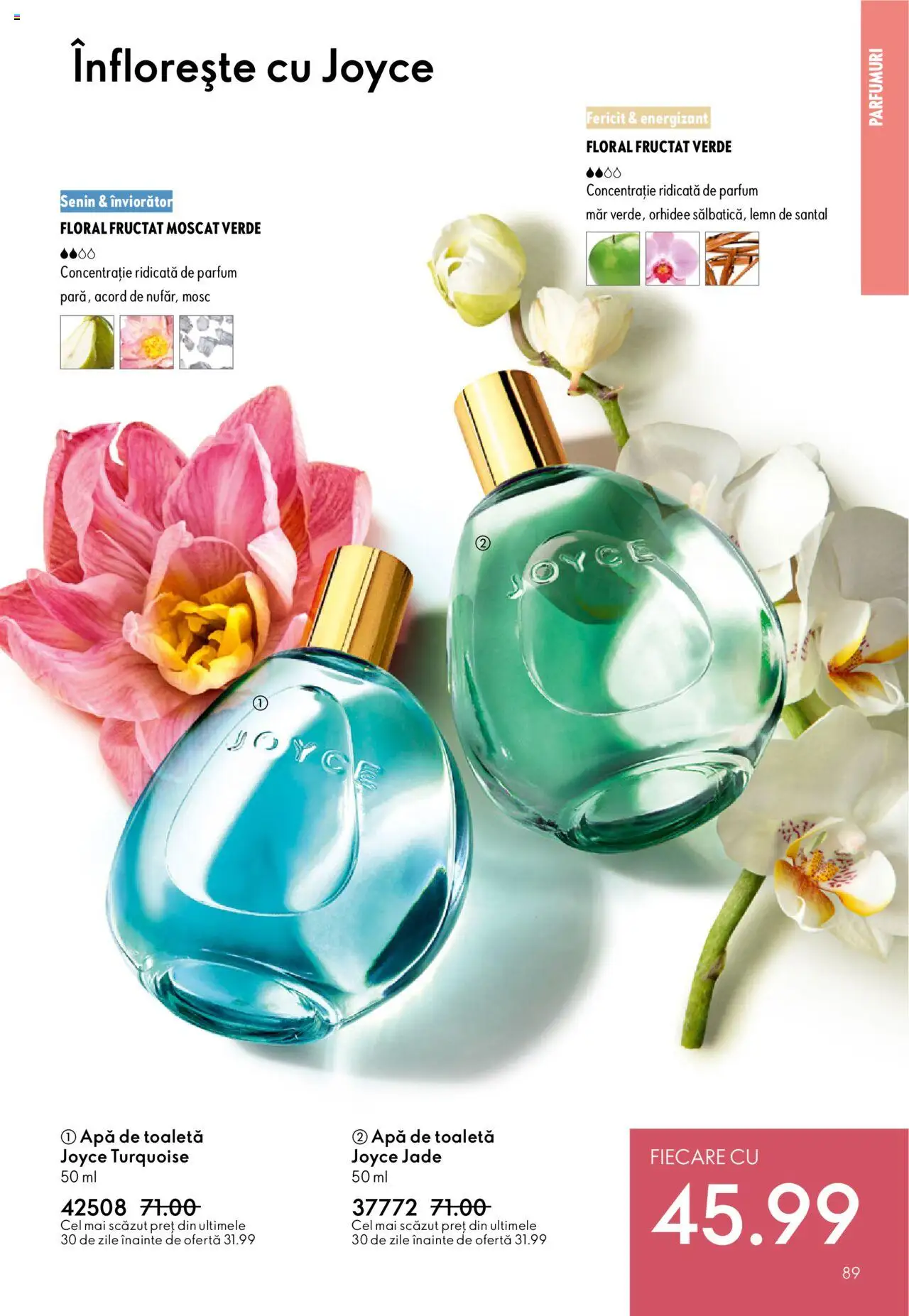 Catalog Oriflame 10 - 29 Septembrie 2025 | Pagina 89 | Produse: Orhidee, Parfum, Apă de toaletă, Apă
