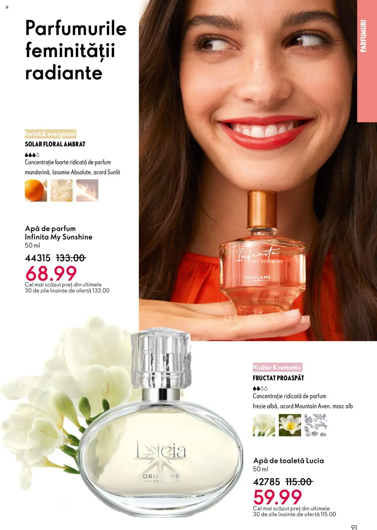 Catalog Oriflame 10 - 29 Septembrie 2025 | Pagina 91 | Produse: Toaletă, Parfum, Apă de toaletă, Apă