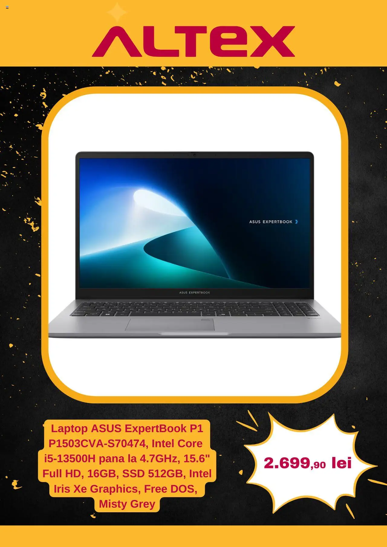 Catalog Altex 14 - 19 August 2025 | Pagina 3 | Produse: Laptop