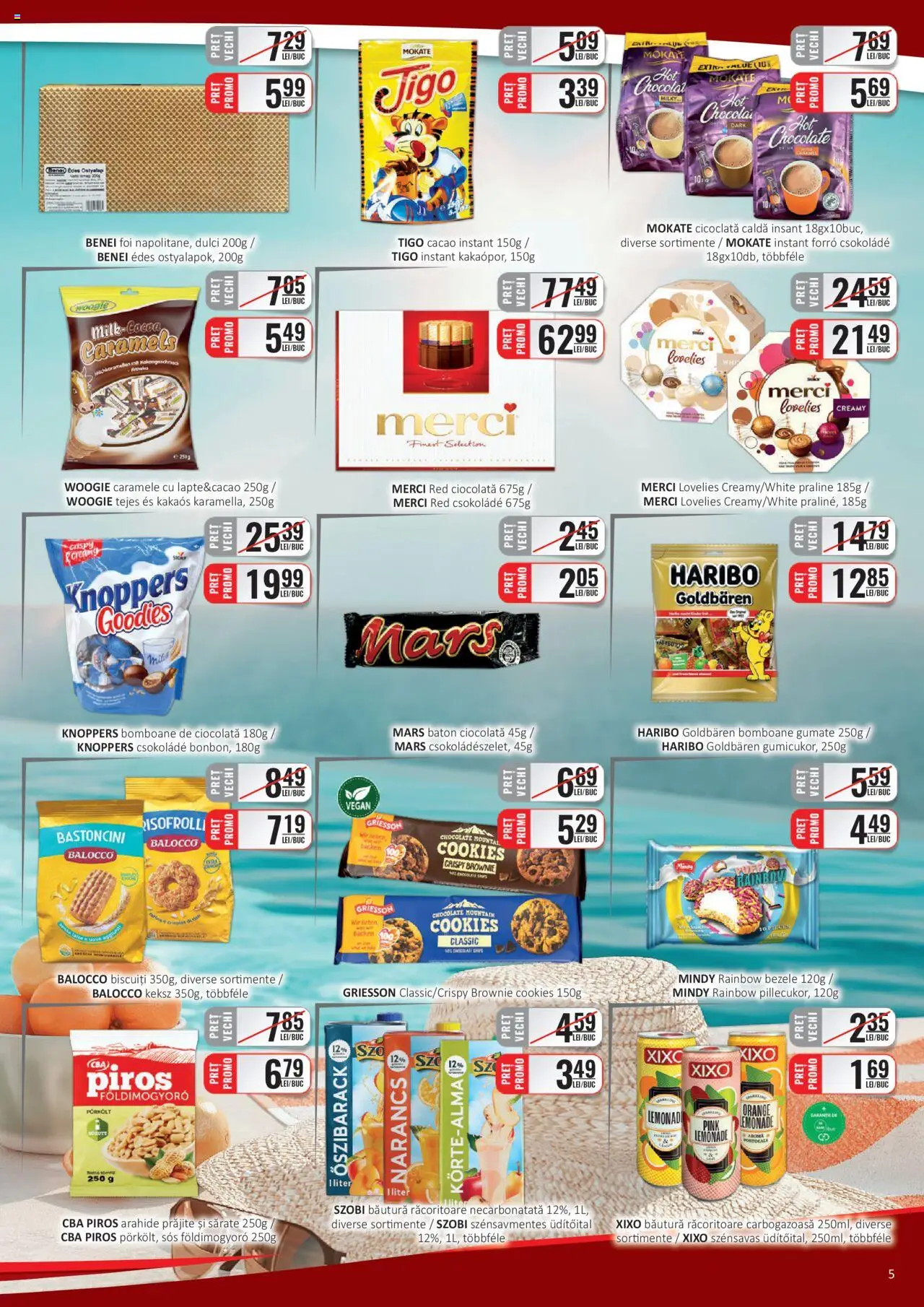 Catalog CBA 16 - 30 August 2025 | Pagina 5 | Produse: Arahide, Ciocolată, Cacao, Biscuiți