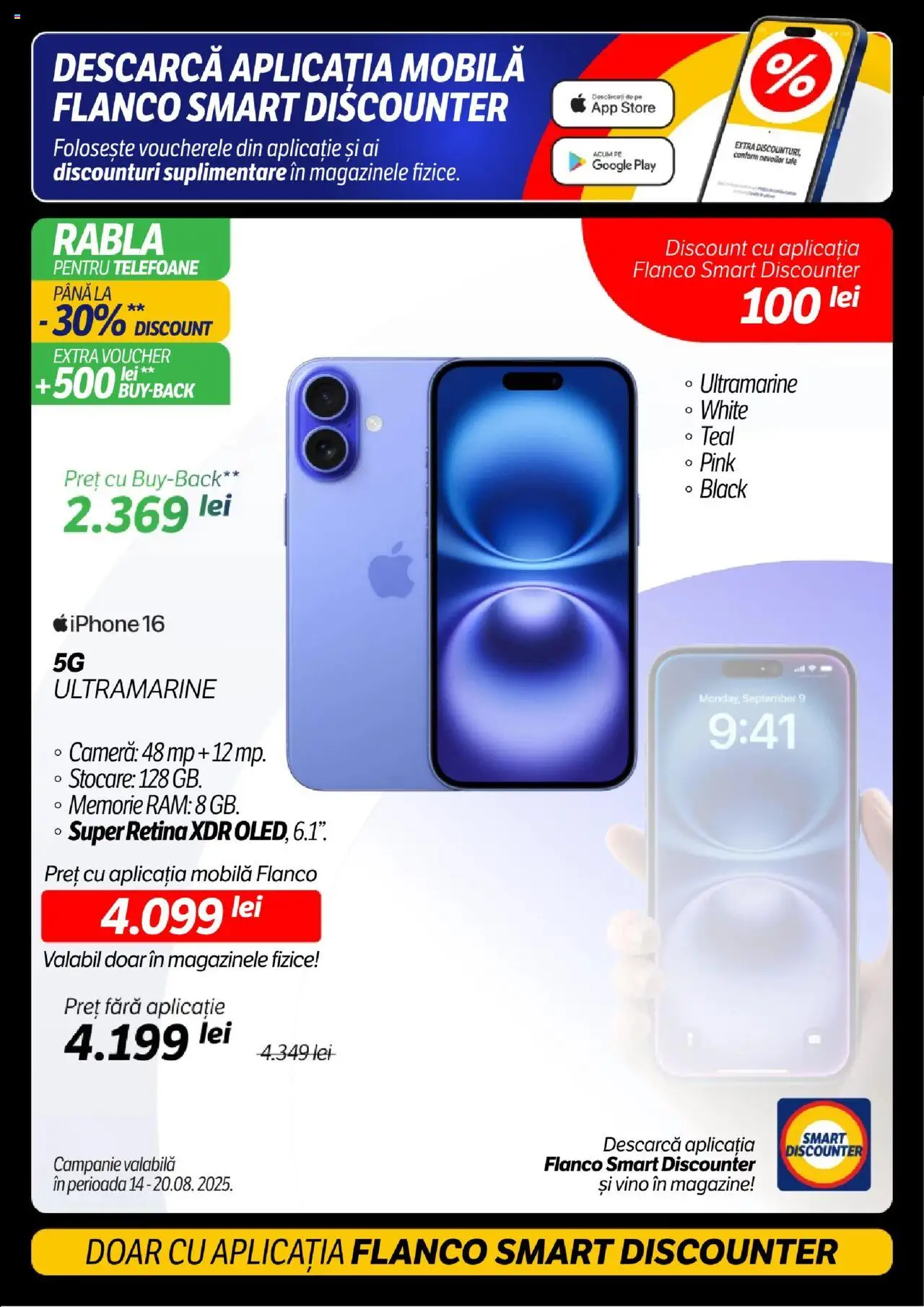 Catalog Flanco 14 - 19 August 2025 | Pagina 3 | Produse: Memorie, Cameră