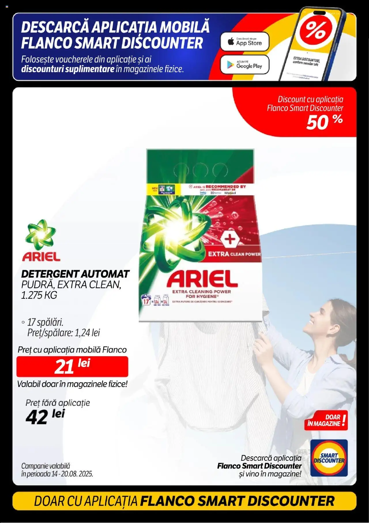 Catalog Flanco 14 - 19 August 2025 | Pagina 8 | Produse: Pomelo, Kedi Ödül Oyuncakları, Detergent