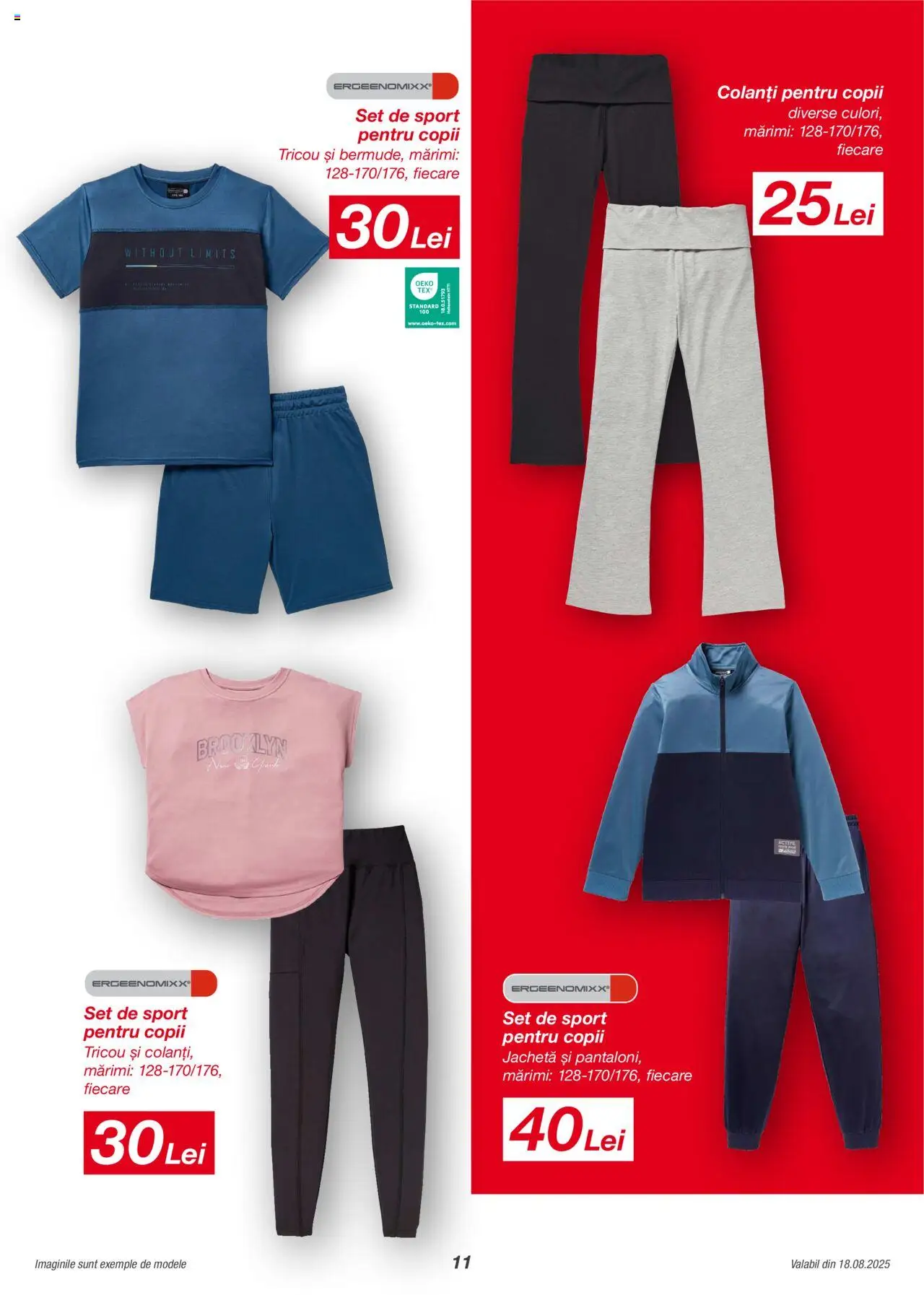 Catalog Kik 18 August - 1 Septembrie 2025 | Pagina 11 | Produse: Jachetă, Tricou, Colanți