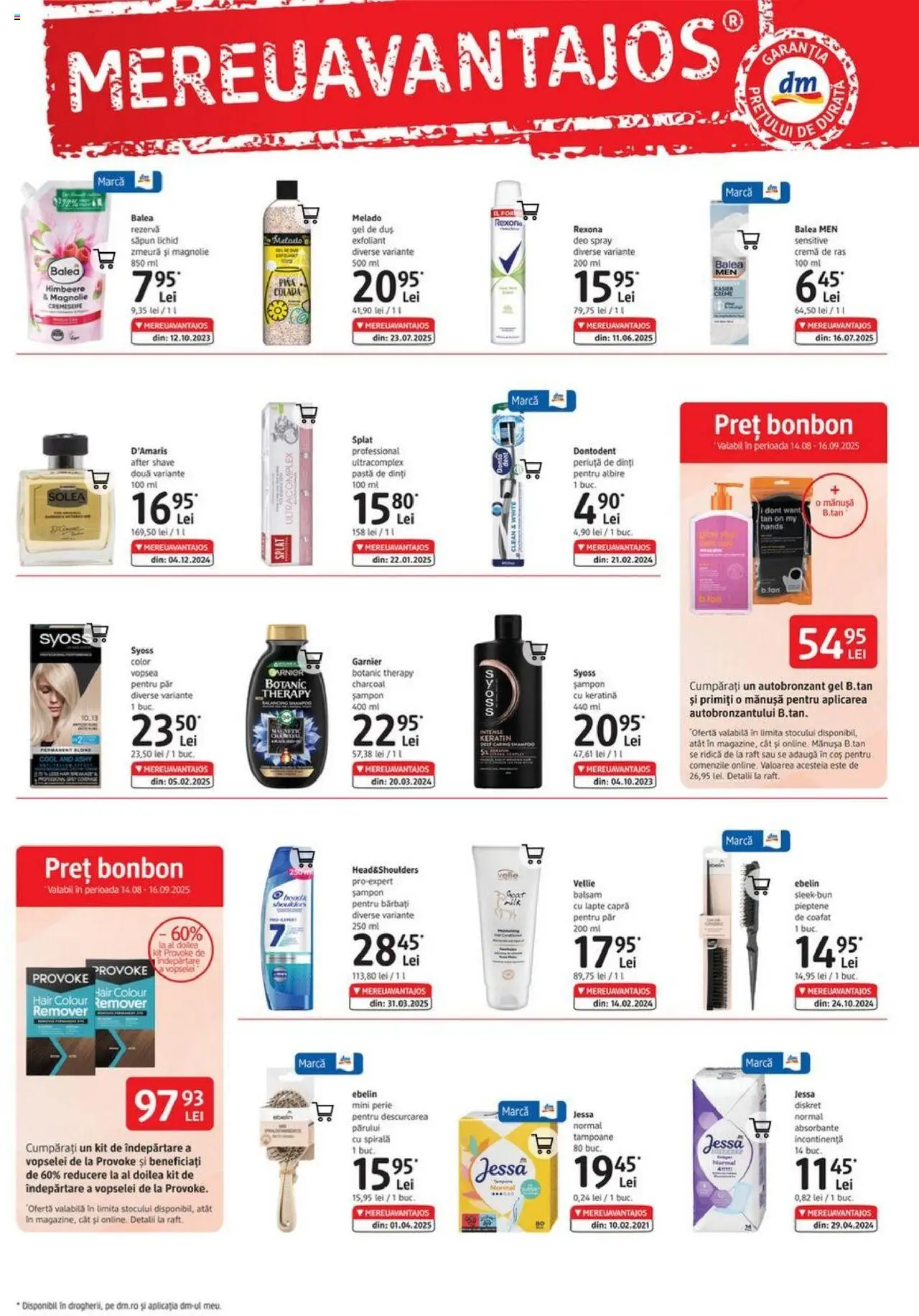 Catalog DM Drogerie Markt 14 August - 15 Septembrie 2025 | Pagina 2 | Produse: Raft, Șampon, Balsam, Rezervă săpun