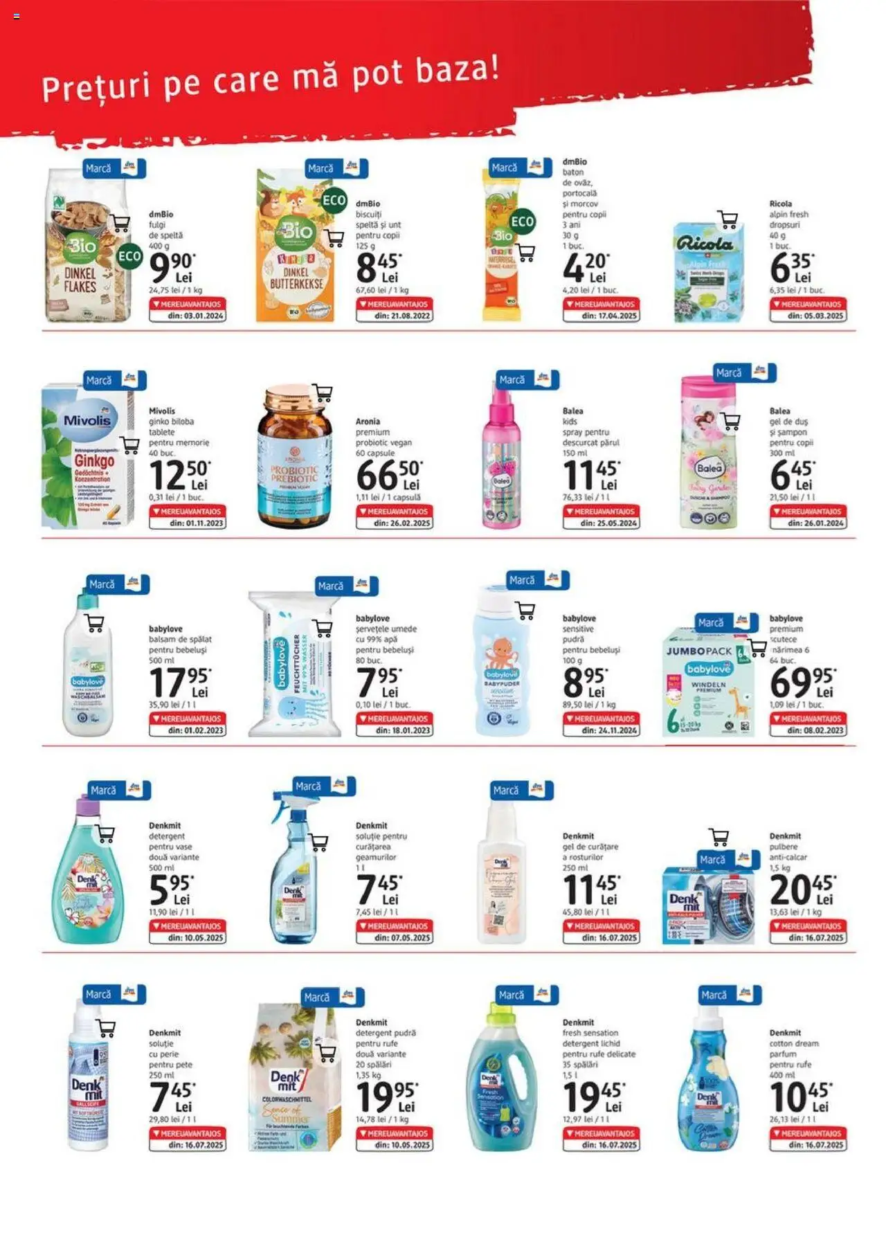 Catalog DM Drogerie Markt 14 August - 15 Septembrie 2025 | Pagina 3 | Produse: Parfum, Perie, Șampon, Unt