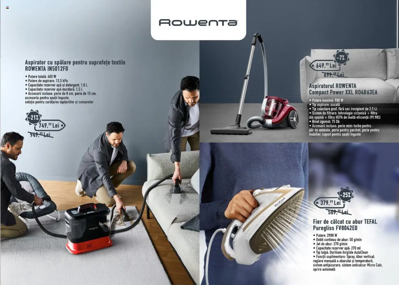 Catalog Carrefour 15 August - 20 Septembrie 2025 | Pagina 10 | Produse: Aspirator, Perie, Detergent, Apă