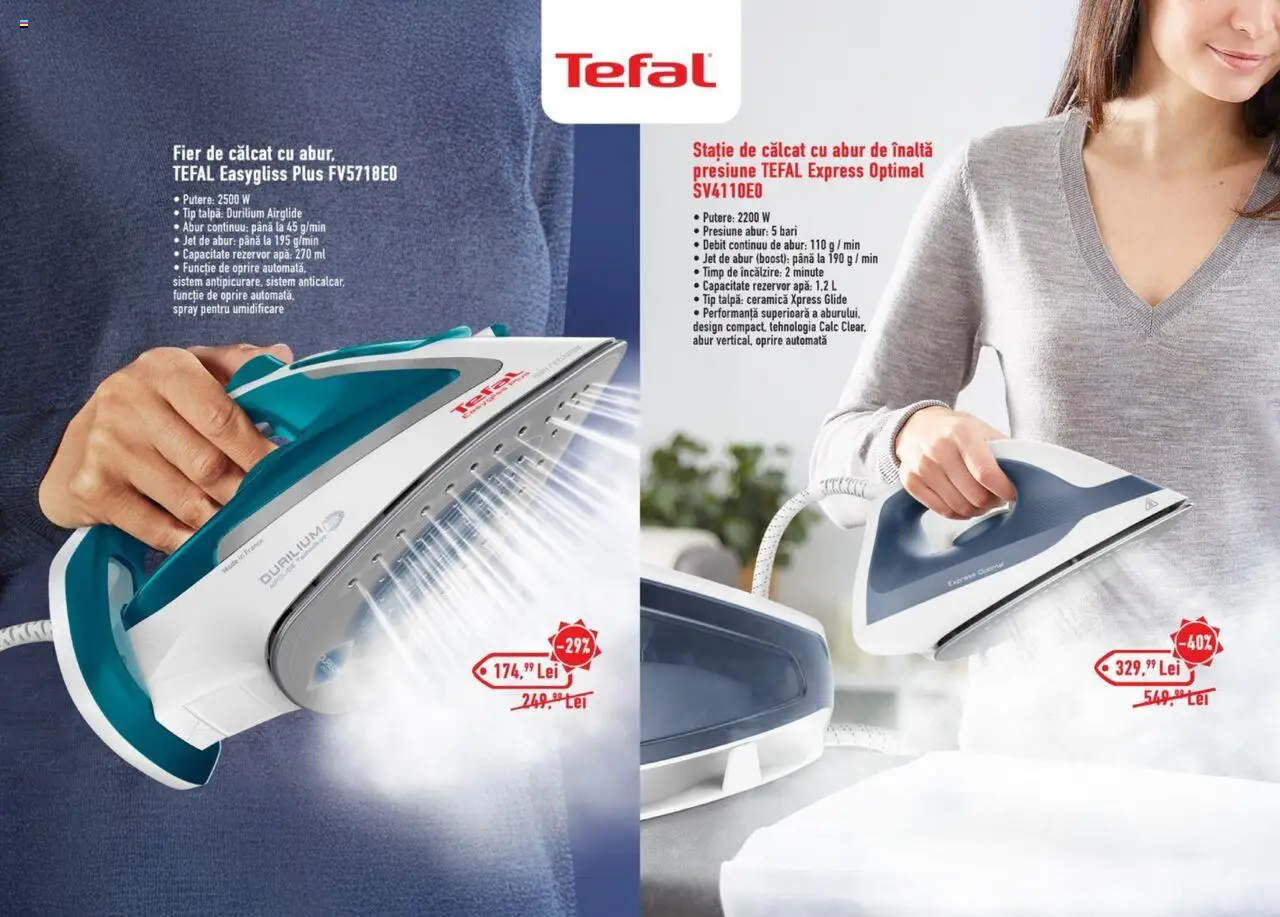 Catalog Carrefour 15 August - 20 Septembrie 2025 | Pagina 13 | Produse: Fier de călcat, Apă