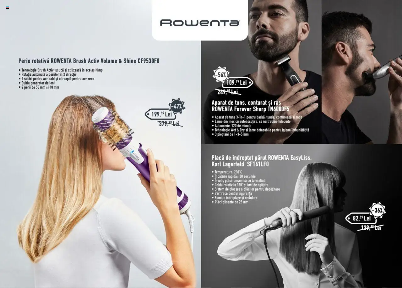 Catalog Carrefour 15 August - 20 Septembrie 2025 | Pagina 15 | Produse: Perie rotativă, Cablu, Placă De Îndreptat Părul, Perie