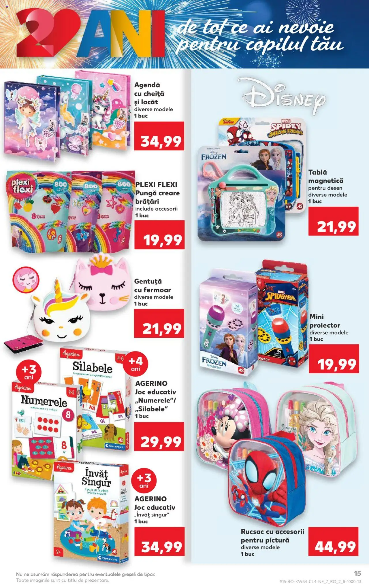 Catalog Kaufland 20 - 25 August 2025 | Pagina 15 | Produse: Pungă, Joc, Tablă, Rucsac