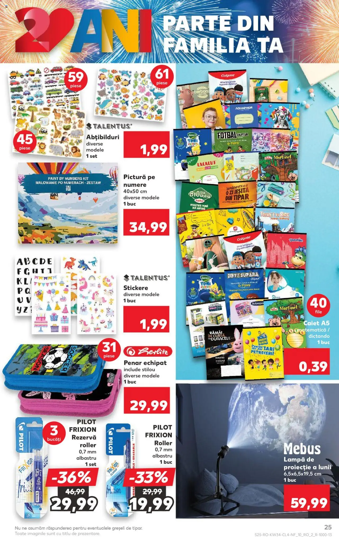 Catalog Kaufland 20 - 25 August 2025 | Pagina 25 | Produse: Notebook, Light Kedi Konservesi, Lampă