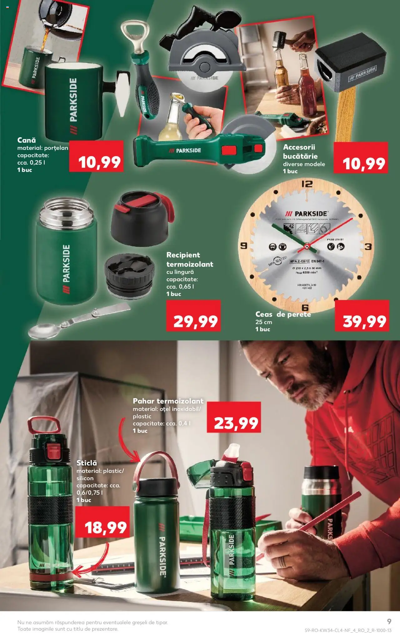 Catalog Kaufland 20 - 25 August 2025 | Pagina 9 | Produse: Ceas, Accesorii bucătărie, Bucătărie
