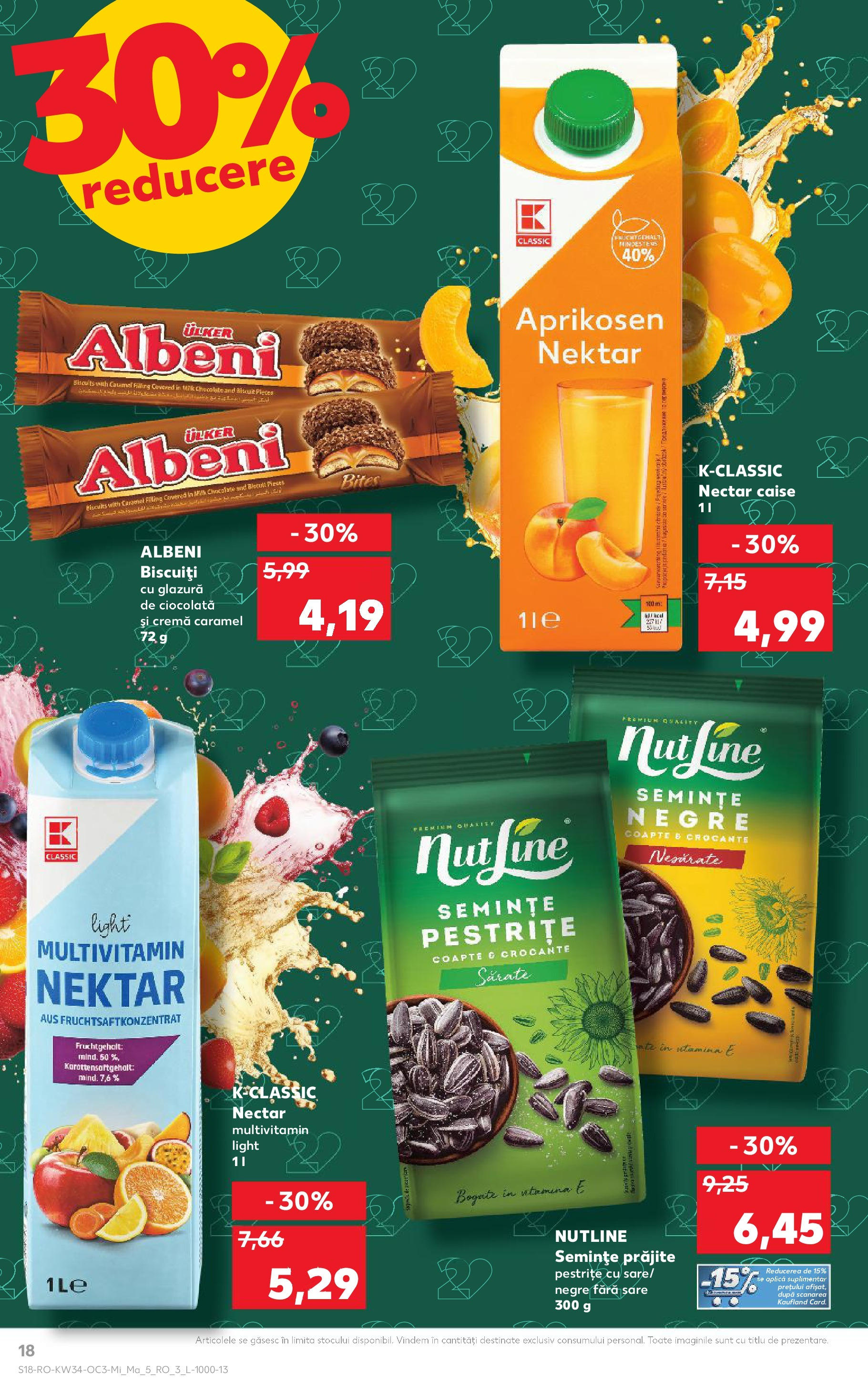 Catalog Kaufland 20 - 25 August 2025 | Pagina 18 | Produse: Semințe, Cremă, Ciocolată, Ahtapot
