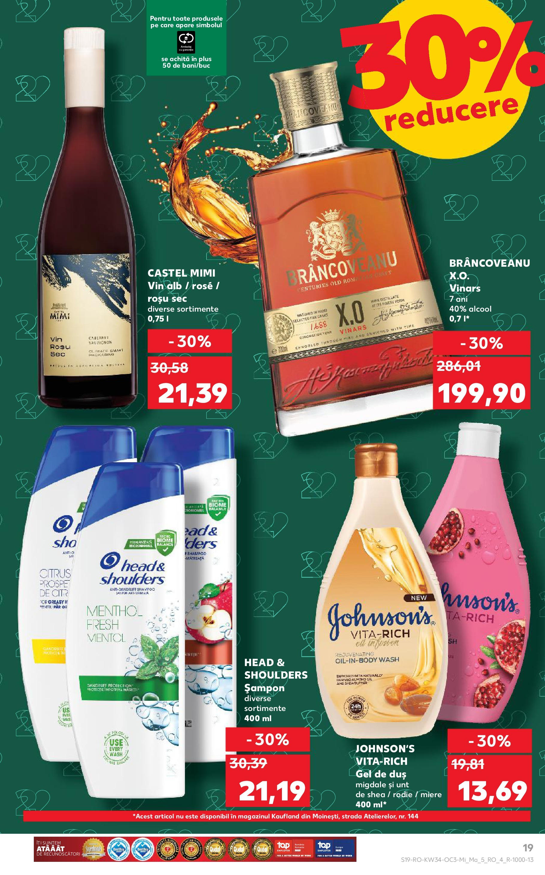 Catalog Kaufland 20 - 25 August 2025 | Pagina 19 | Produse: Duș, Șampon, Unt, Gel de duș