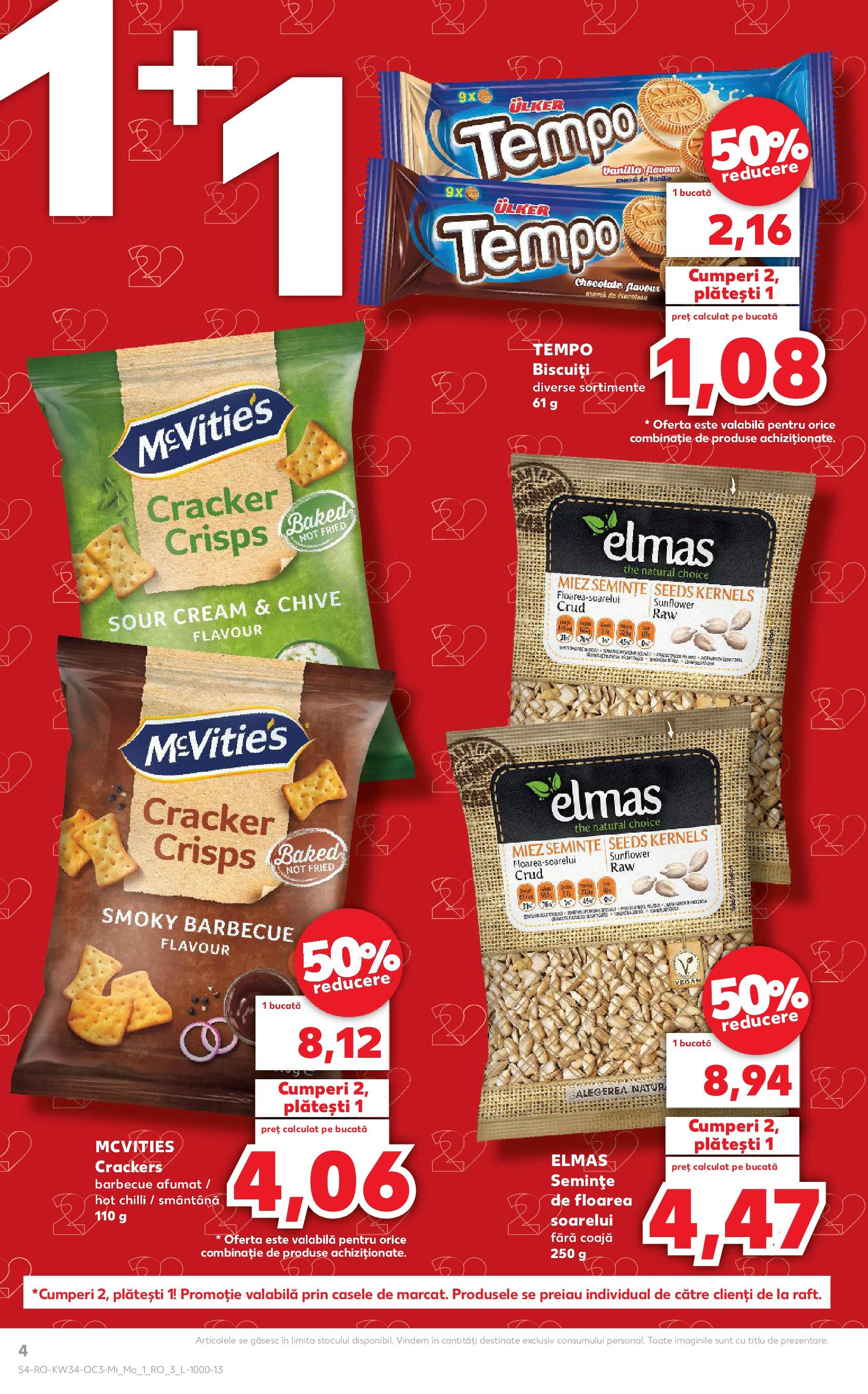 Catalog Kaufland 20 - 25 August 2025 | Pagina 4 | Produse: Chilli, Semințe, Biscuiți, Bant