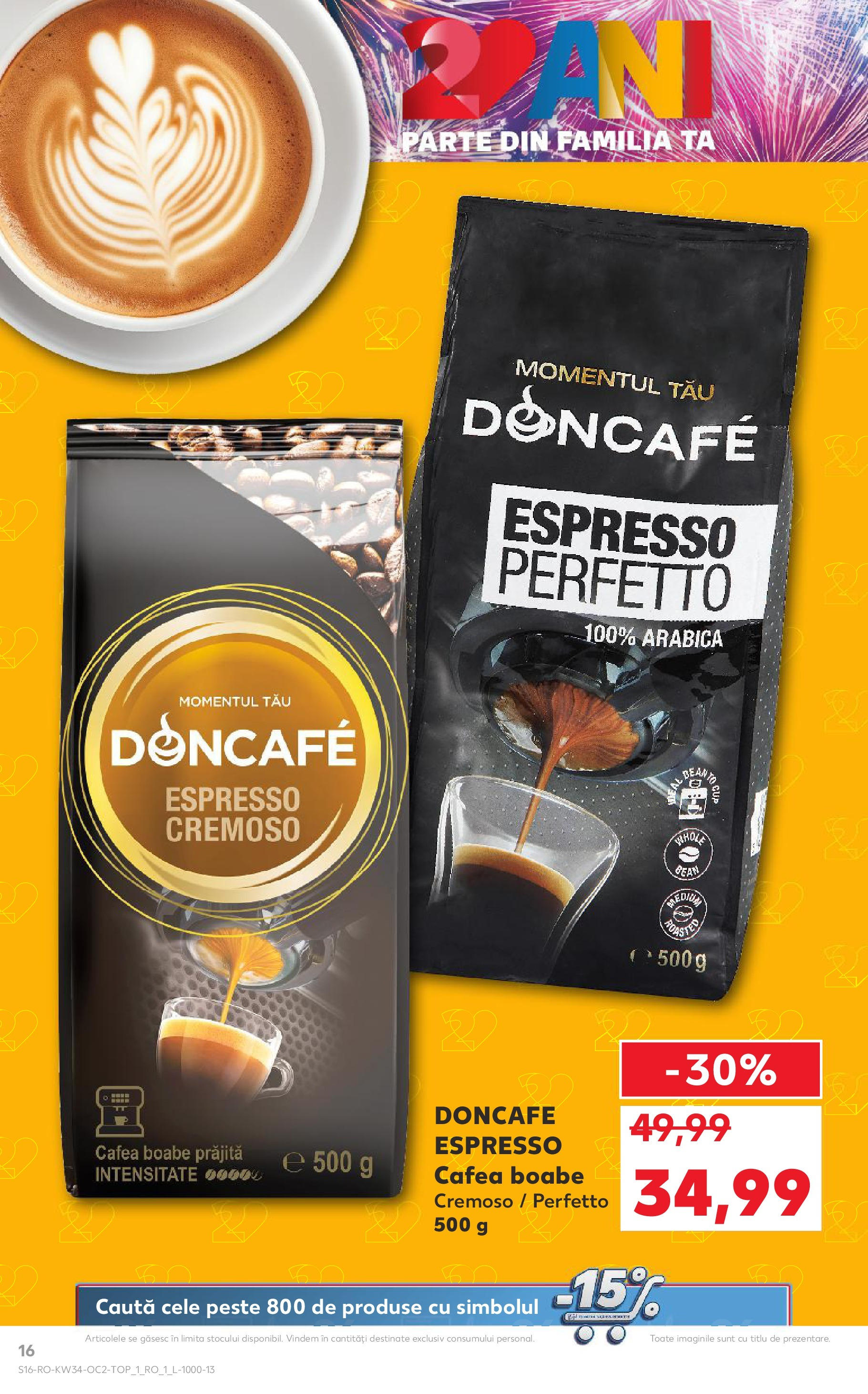 Catalog Kaufland 20 - 25 August 2025 | Pagina 16 | Produse: Cafea, Pește