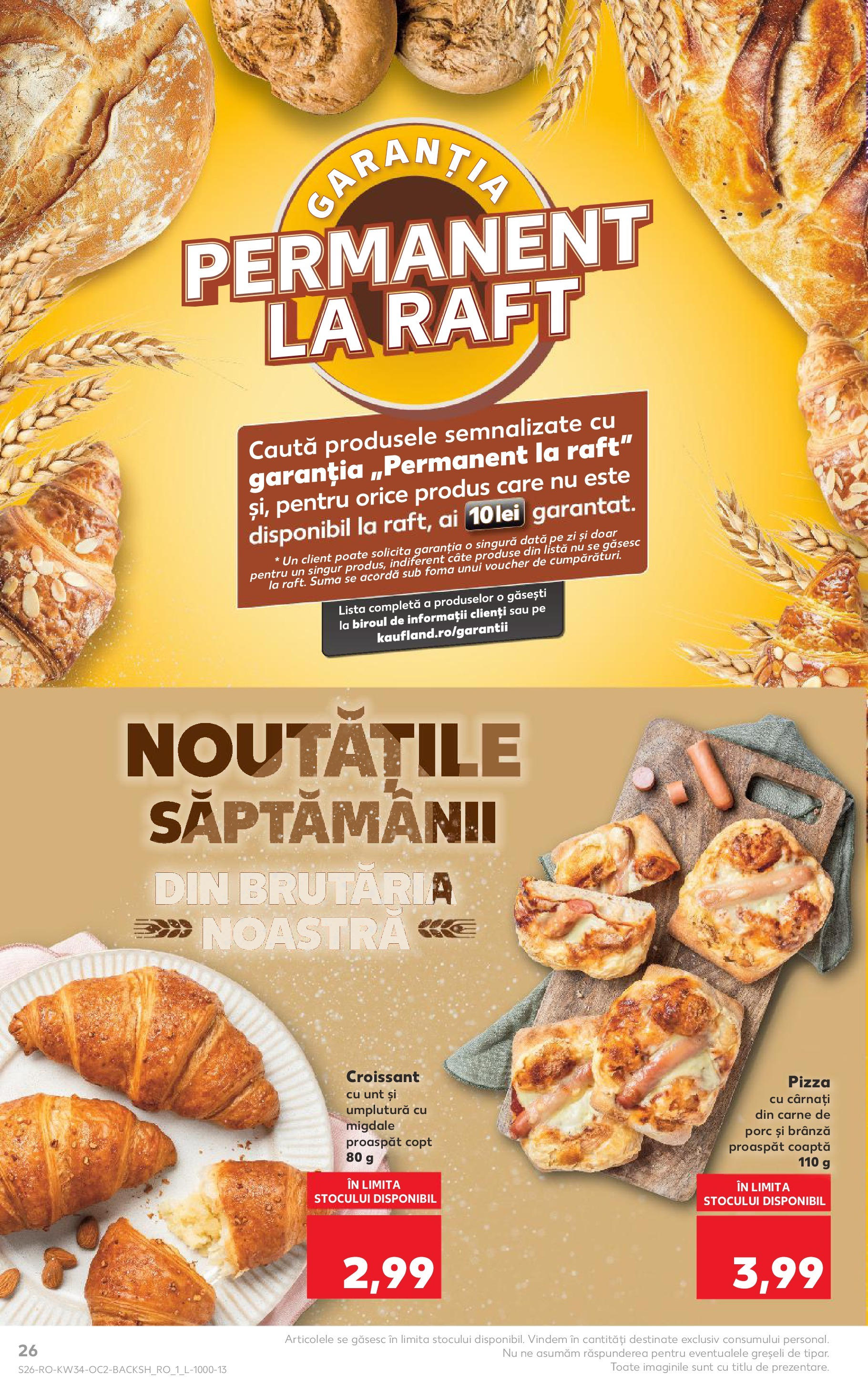 Catalog Kaufland 20 - 25 August 2025 | Pagina 26 | Produse: Raft, Brânză, Pizza, Carne De Porc
