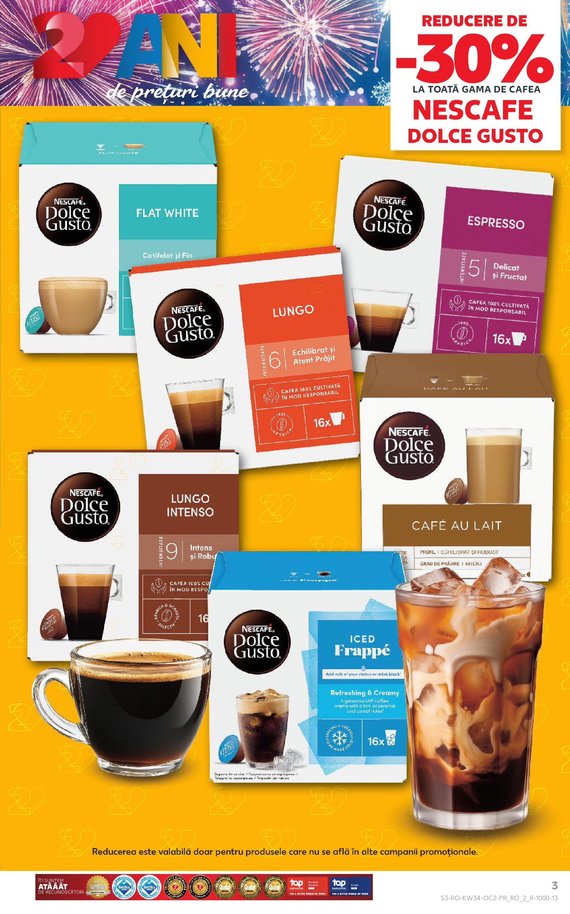 Catalog Kaufland 20 - 25 August 2025 | Pagina 3 | Produse: Cafea