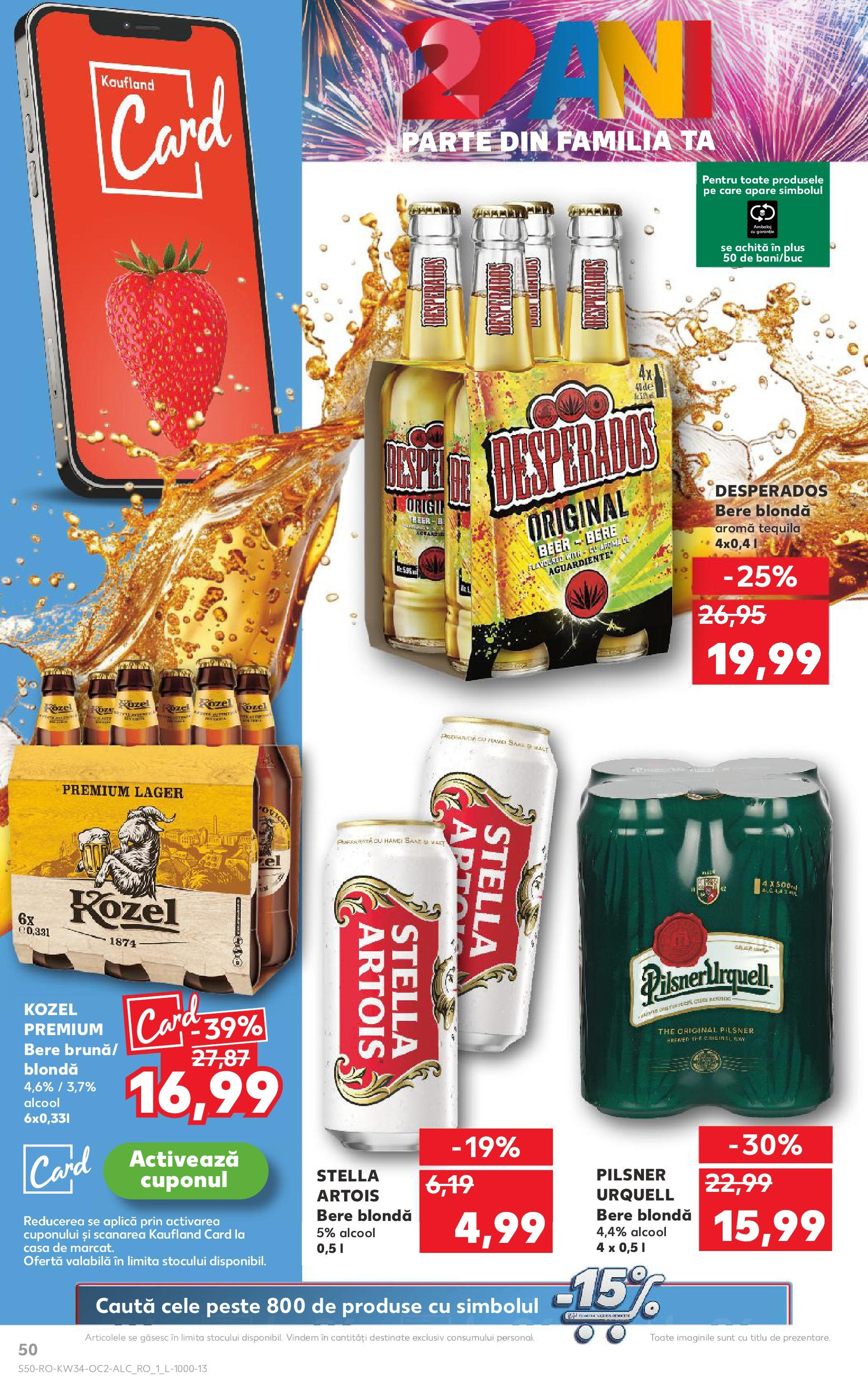 Catalog Kaufland 20 - 25 August 2025 | Pagina 50 | Produse: Eğitim çantaları, Bere, Pește