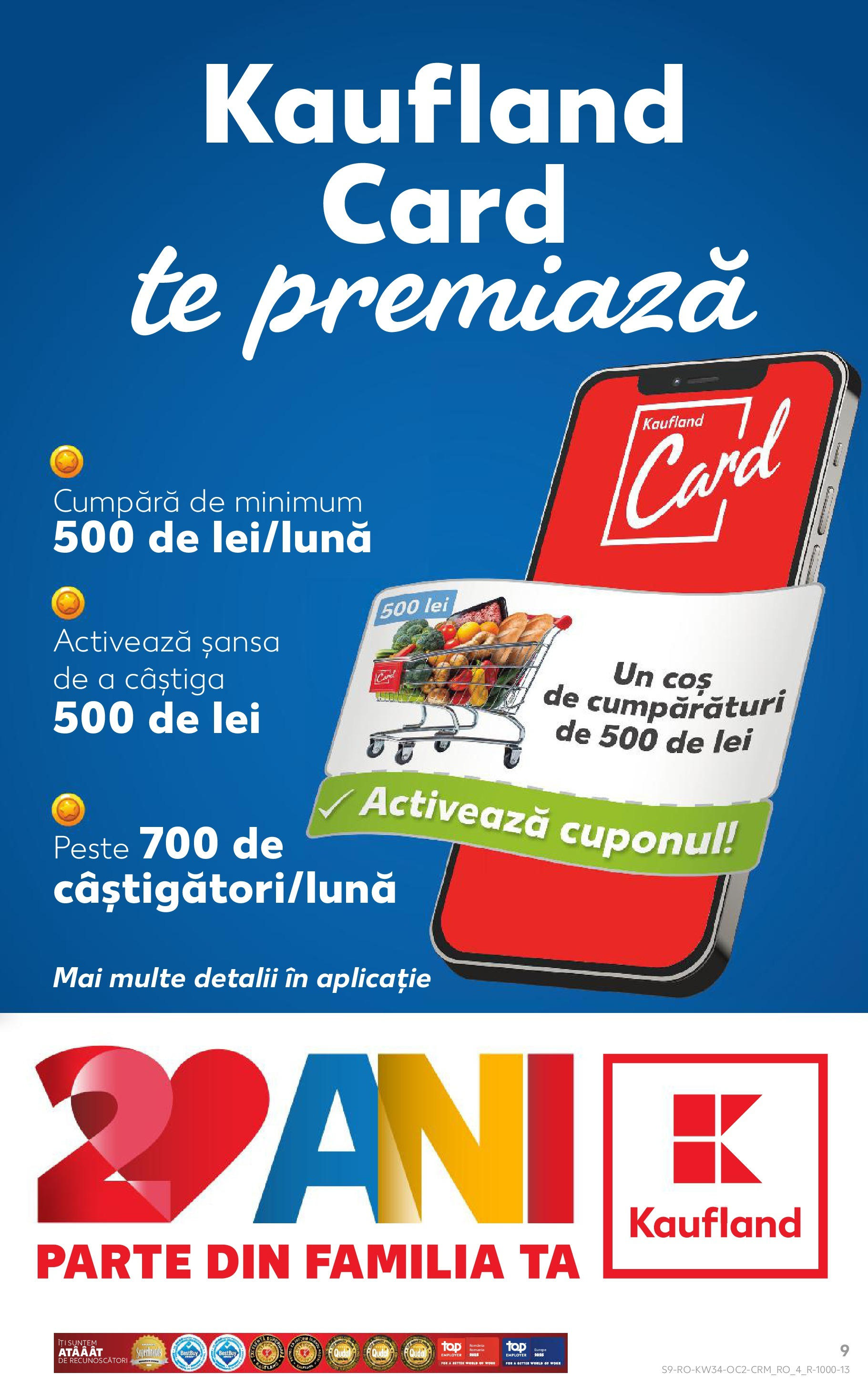 Catalog Kaufland 20 - 25 August 2025 | Pagina 9 | Produse: Coș, Pește