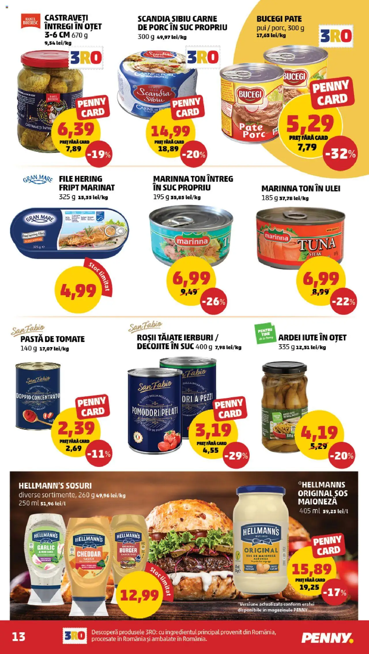 Catalog PENNY Market 20 - 25 August 2025 | Pagina 13 | Produse: Ardei iute, Ulei, Suc, Roșii