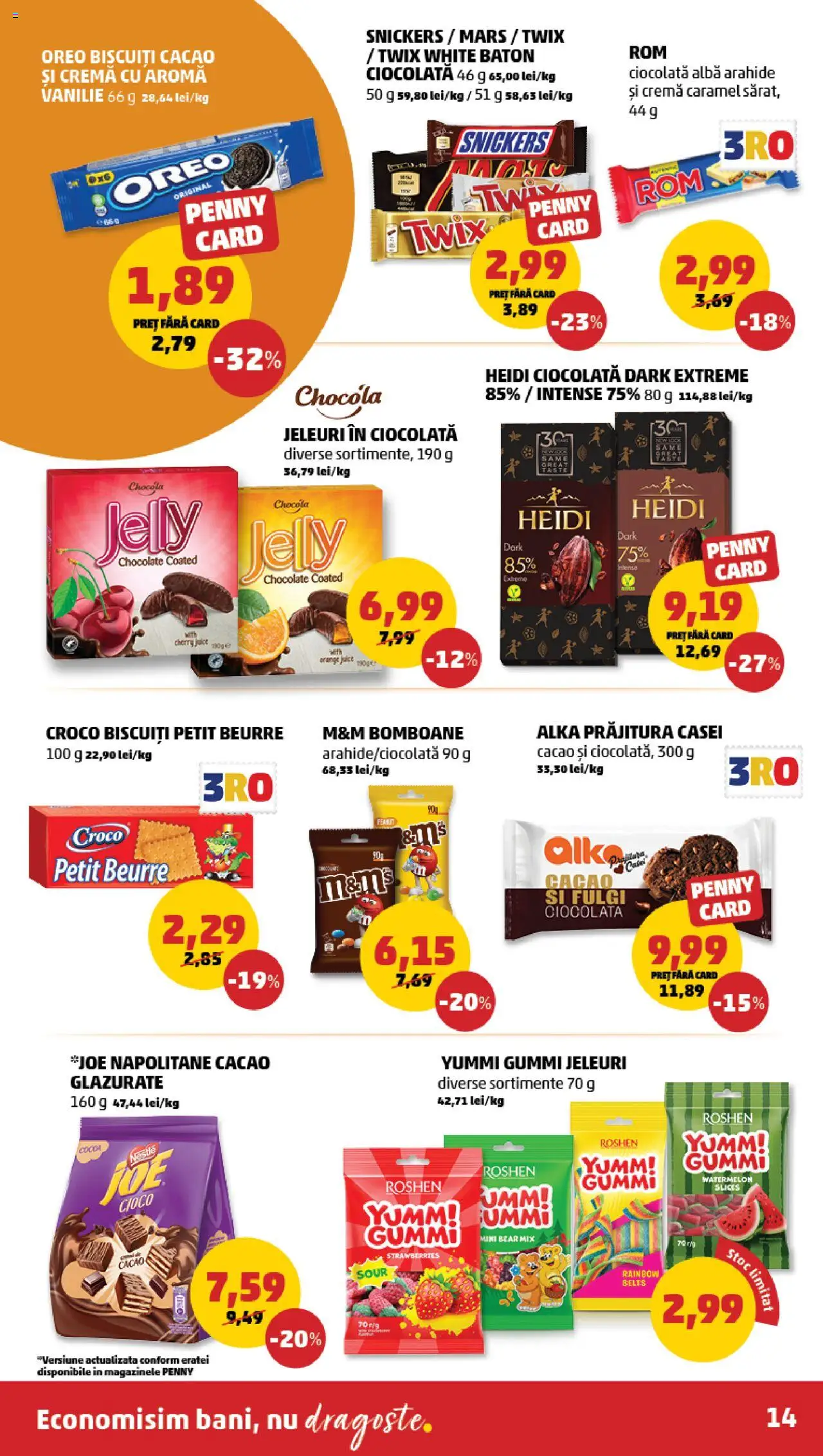 Catalog PENNY Market 20 - 25 August 2025 | Pagina 14 | Produse: Cremă, Rom, Cacao, Jeleuri