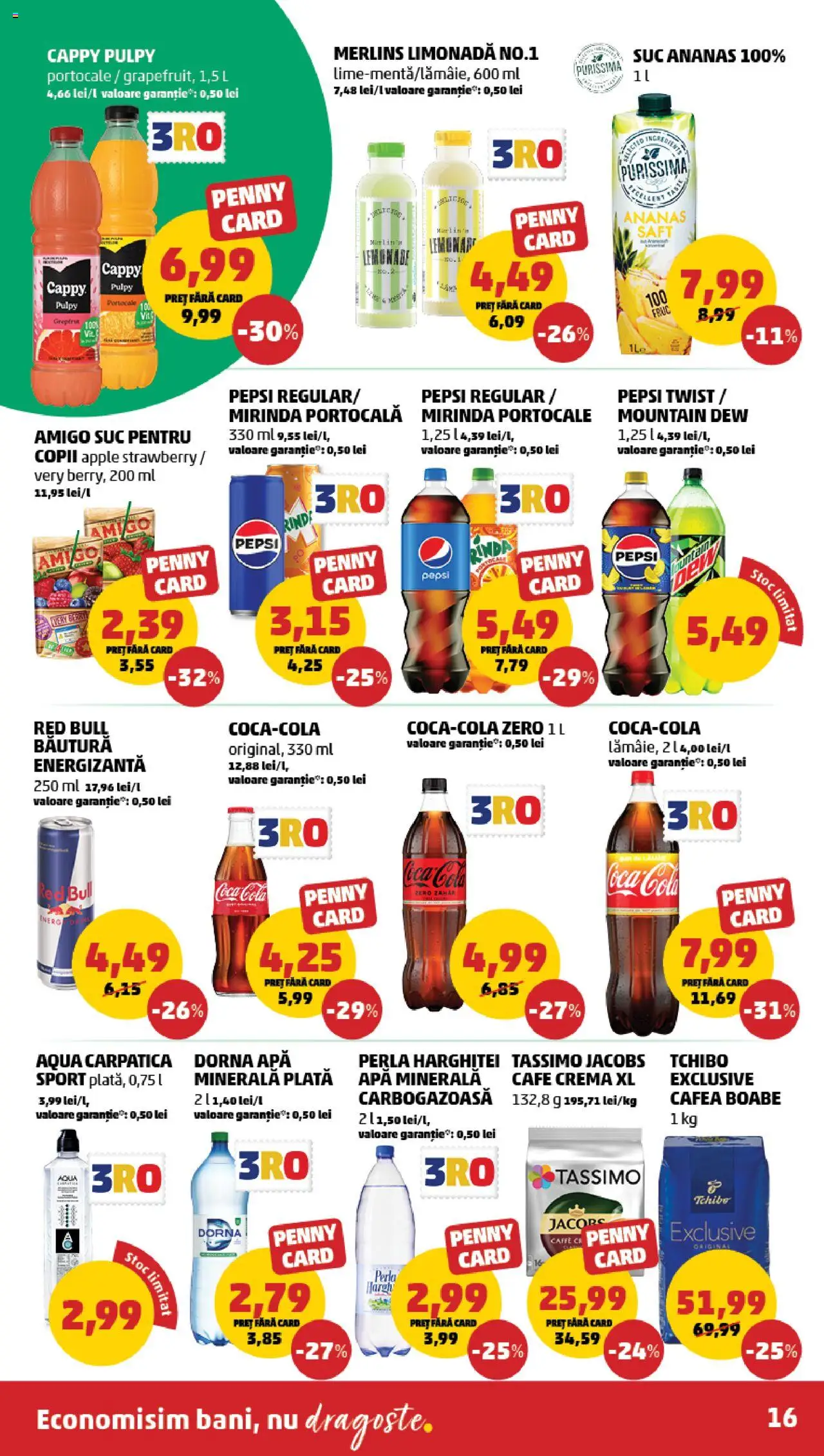 Catalog PENNY Market 20 - 25 August 2025 | Pagina 16 | Produse: Sıcak su torbası, Portocale, Ananas, Zahăr