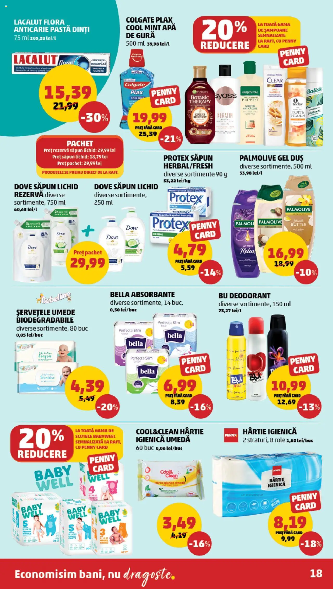Catalog PENNY Market 20 - 25 August 2025 | Pagina 18 | Produse: Pomelo, Duș, Deodorant, Scutece