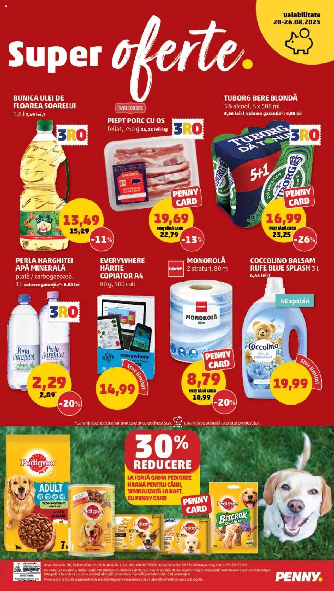 Catalog PENNY Market 20 - 25 August 2025 | Pagina 20 | Produse: Yazı tahtası kalemi, Balsam, Bere, Apă