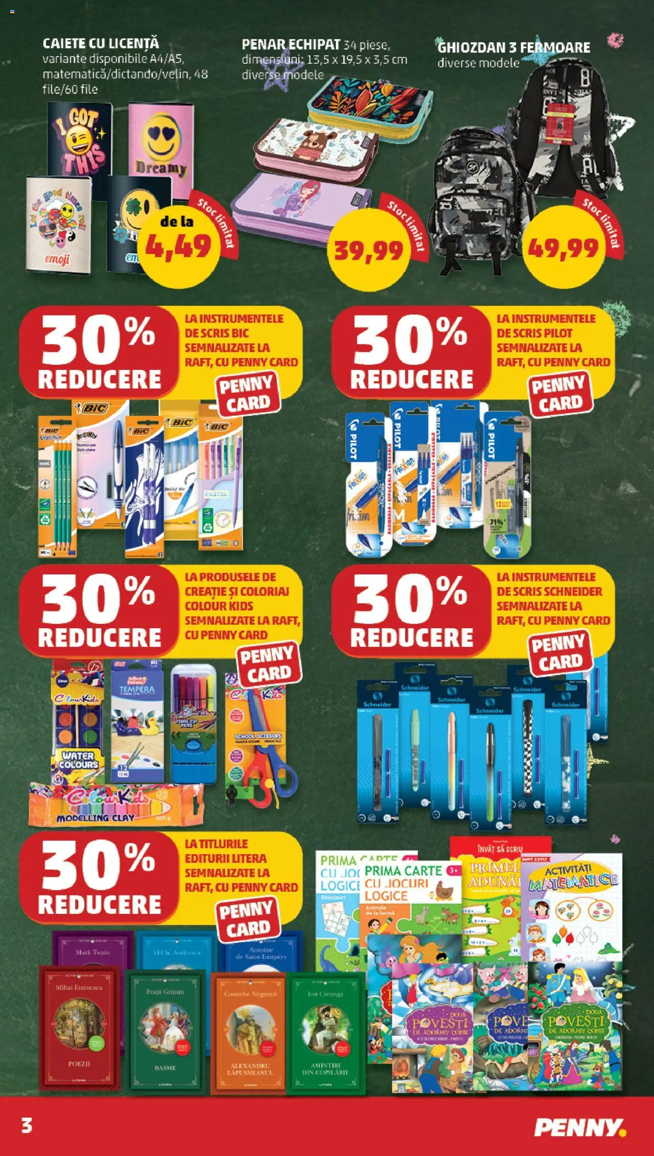 Catalog PENNY Market 20 - 25 August 2025 | Pagina 3 | Produse: Ghiozdan