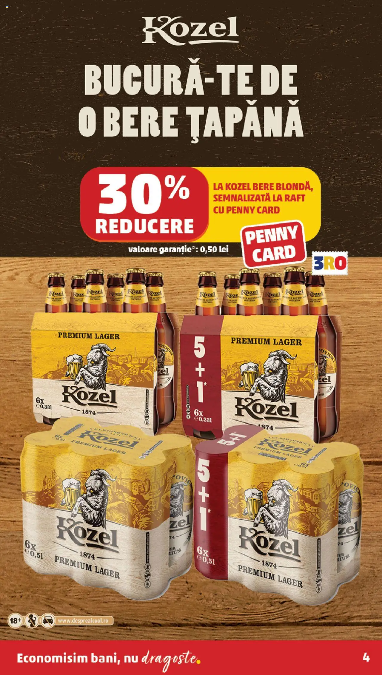 Catalog PENNY Market 20 - 25 August 2025 | Pagina 4 | Produse: Raft, Bere