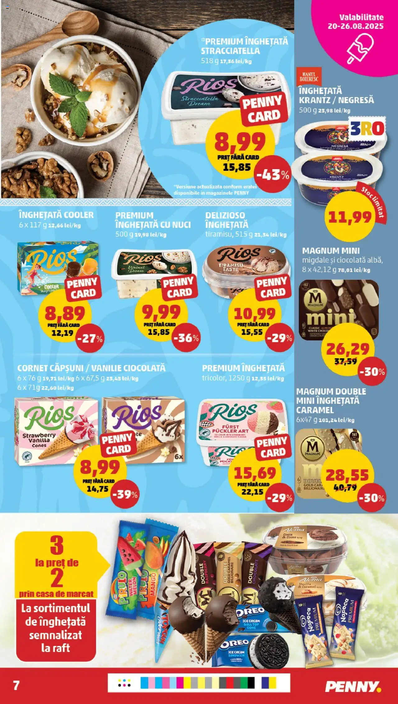 Catalog PENNY Market 20 - 25 August 2025 | Pagina 7 | Produse: Top, Migdale, Căpșuni, Mango