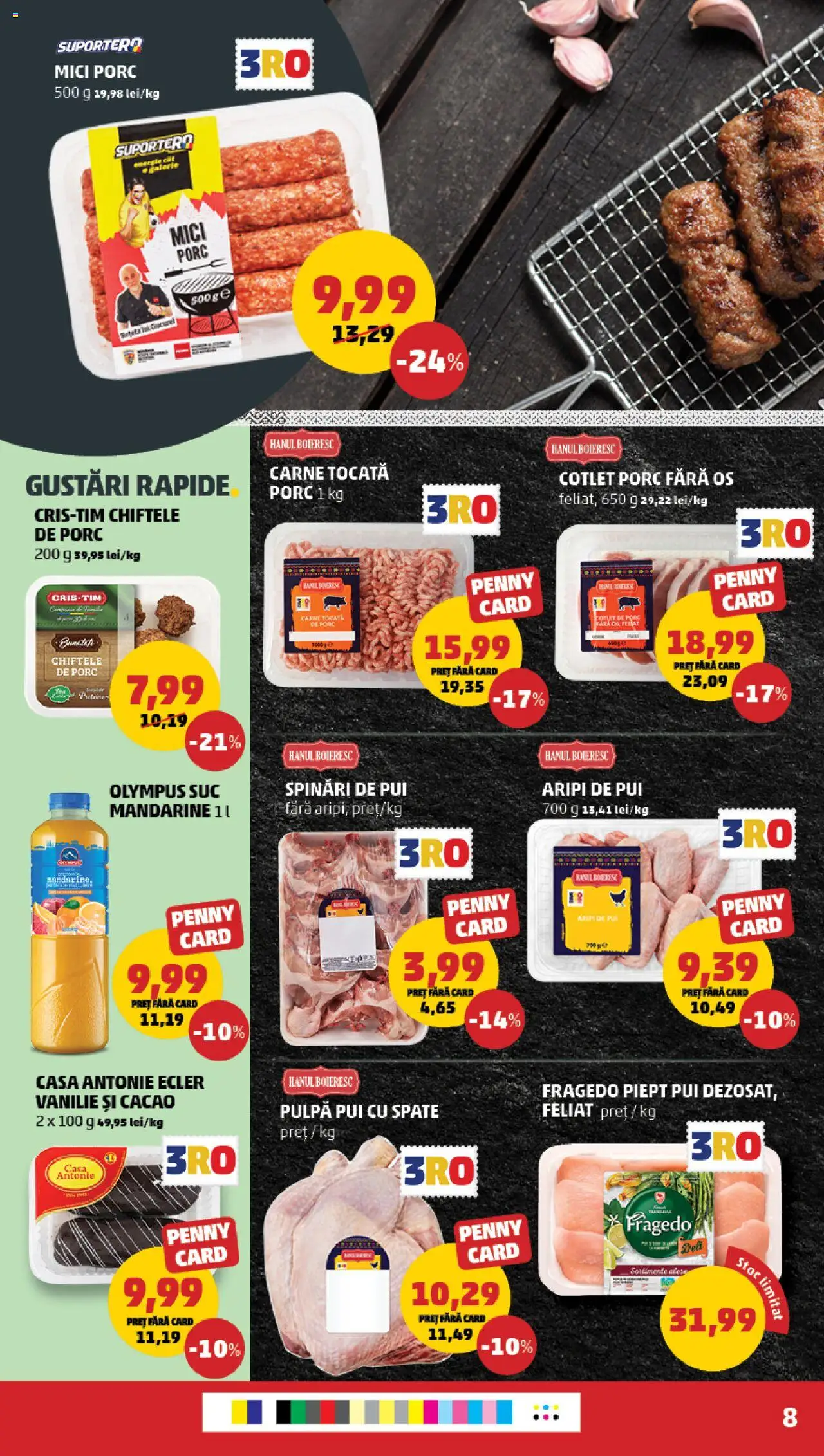 Catalog PENNY Market 20 - 25 August 2025 | Pagina 8 | Produse: Hacıyatmaz Kedi Oyuncağı, Cotlet porc, Suc, Cacao