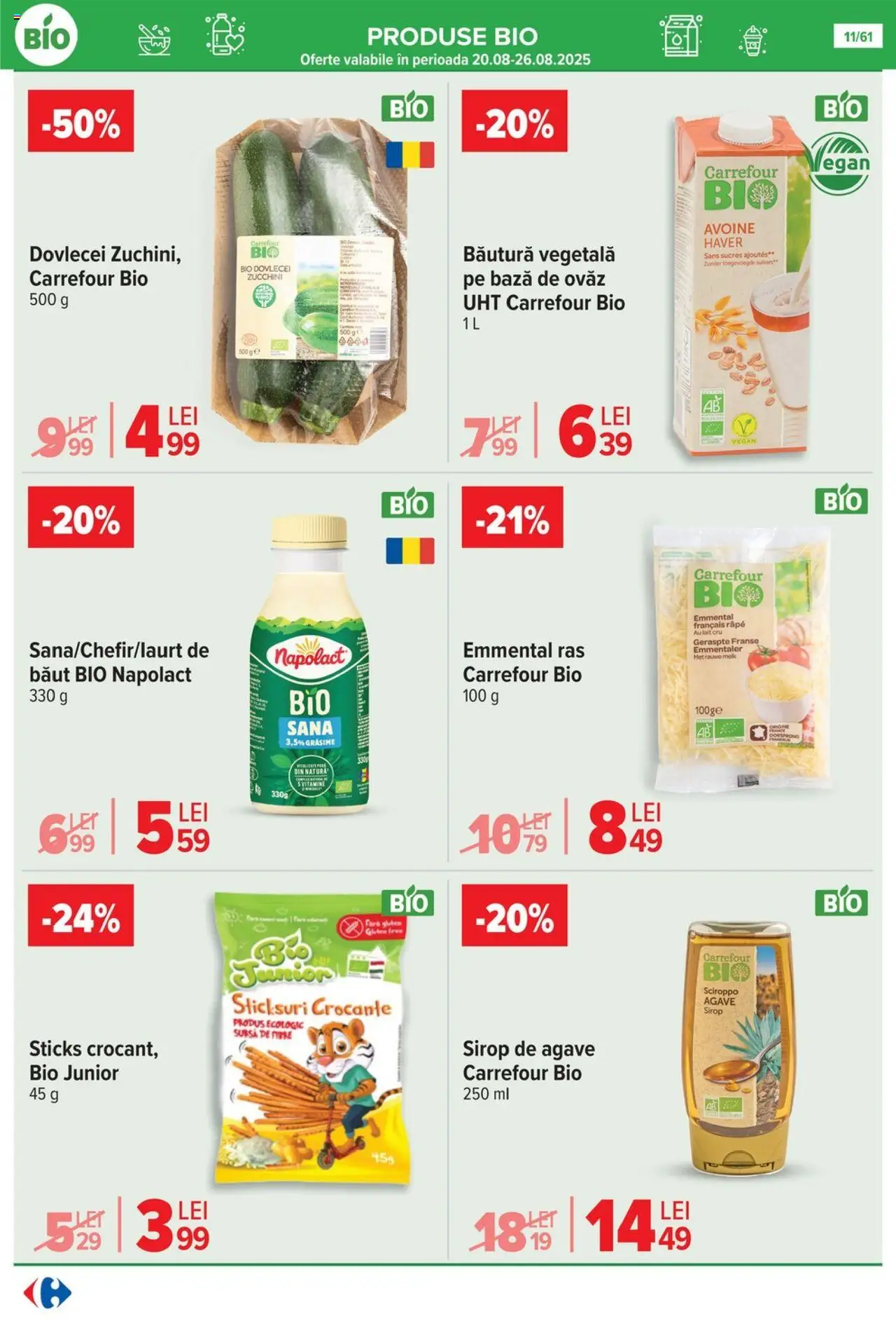 Catalog Carrefour 20 August - 1 Septembrie 2025 | Pagina 12 | Produse: Şerit ödül, Sticksuri, Sirop de agave, Sirop
