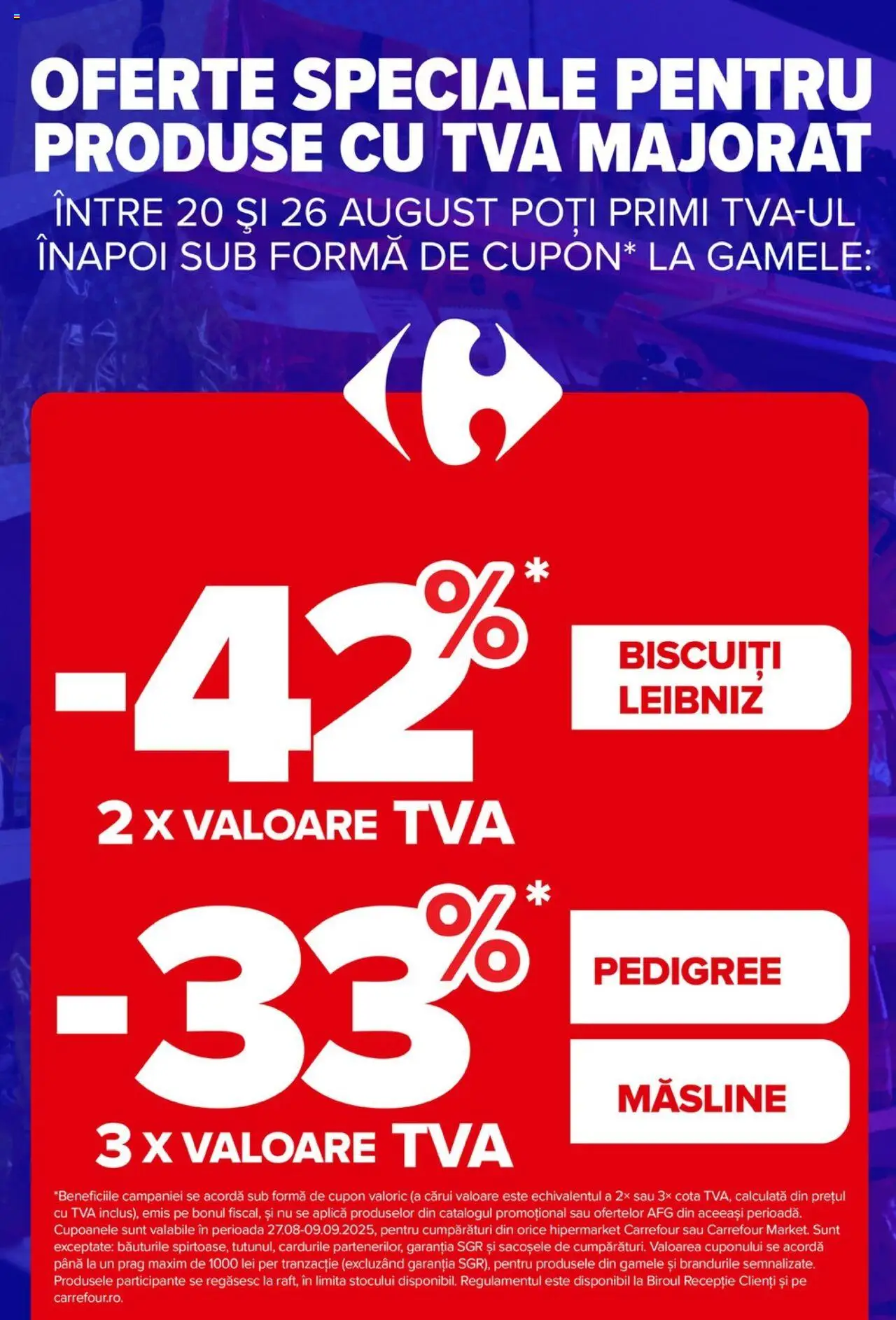 Catalog Carrefour 20 August - 1 Septembrie 2025 | Pagina 2 | Produse: Măsline, Biscuiți