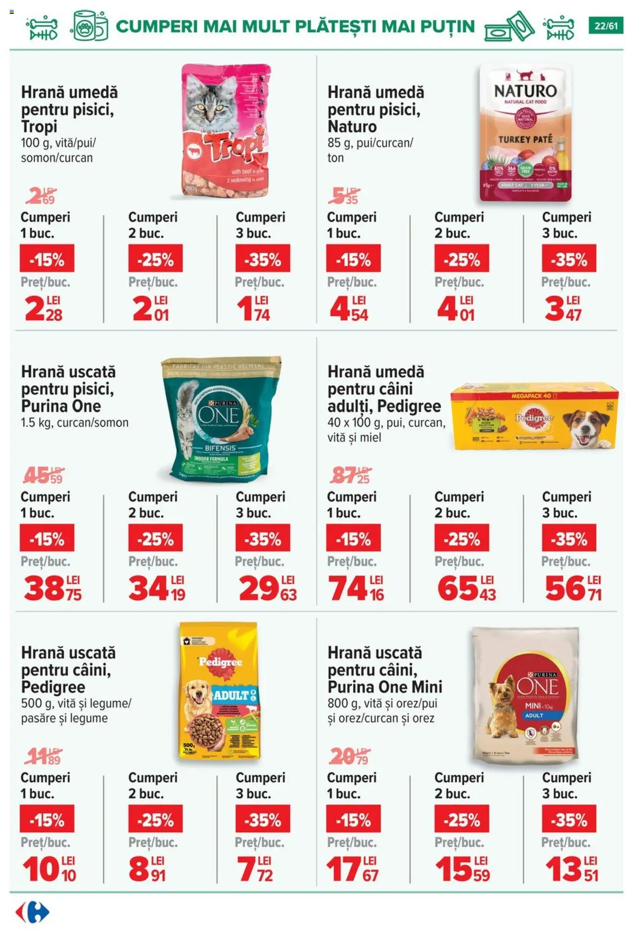 Catalog Carrefour 20 August - 1 Septembrie 2025 | Pagina 23 | Produse: Pate, Orez, Legume